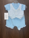 Little me vest and romper size 3 months