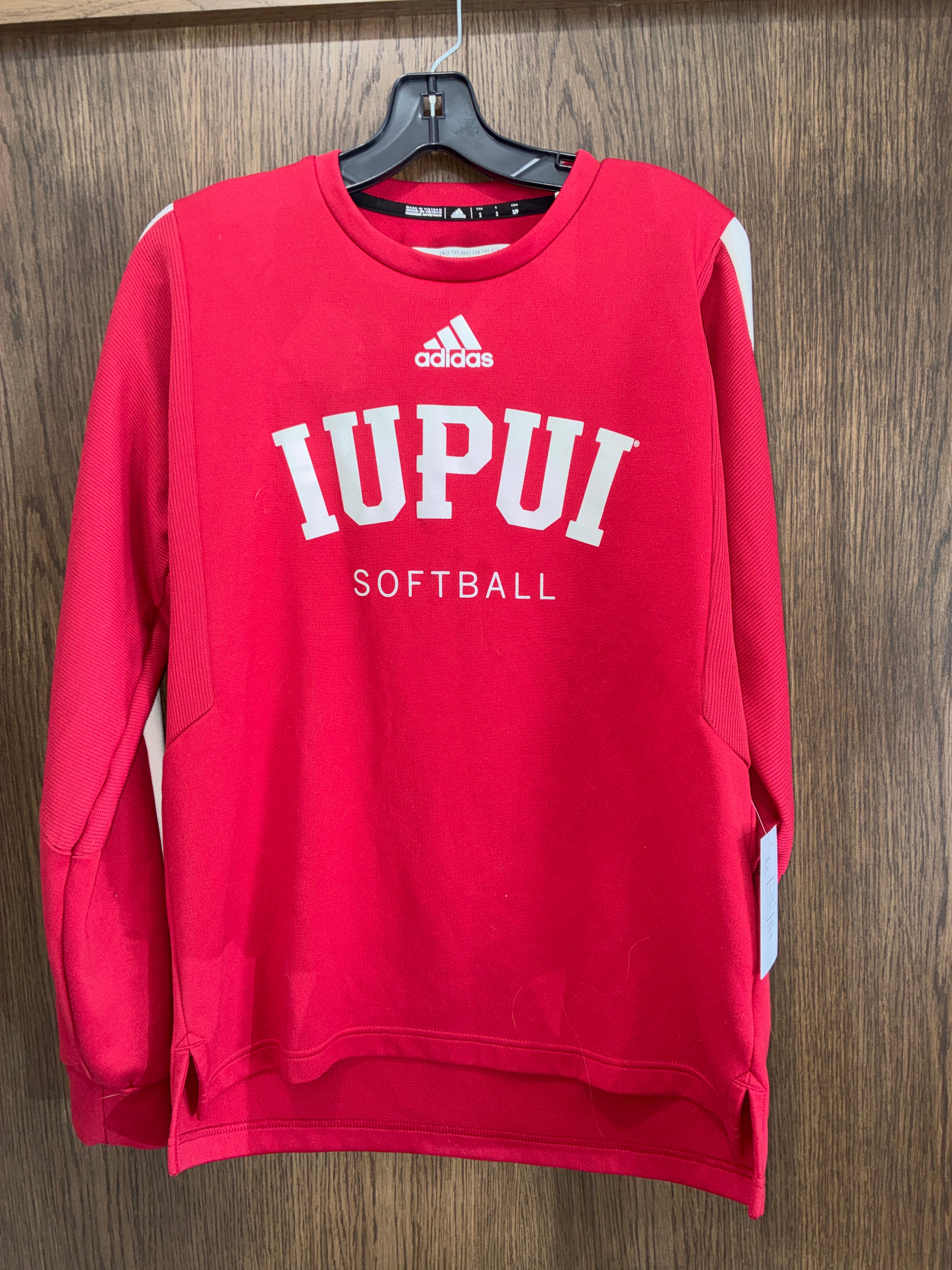 Women’s Adidas IUPUI Softball Crewneck Size Small