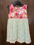 Matilda Jane floral lace bottom dress size 4