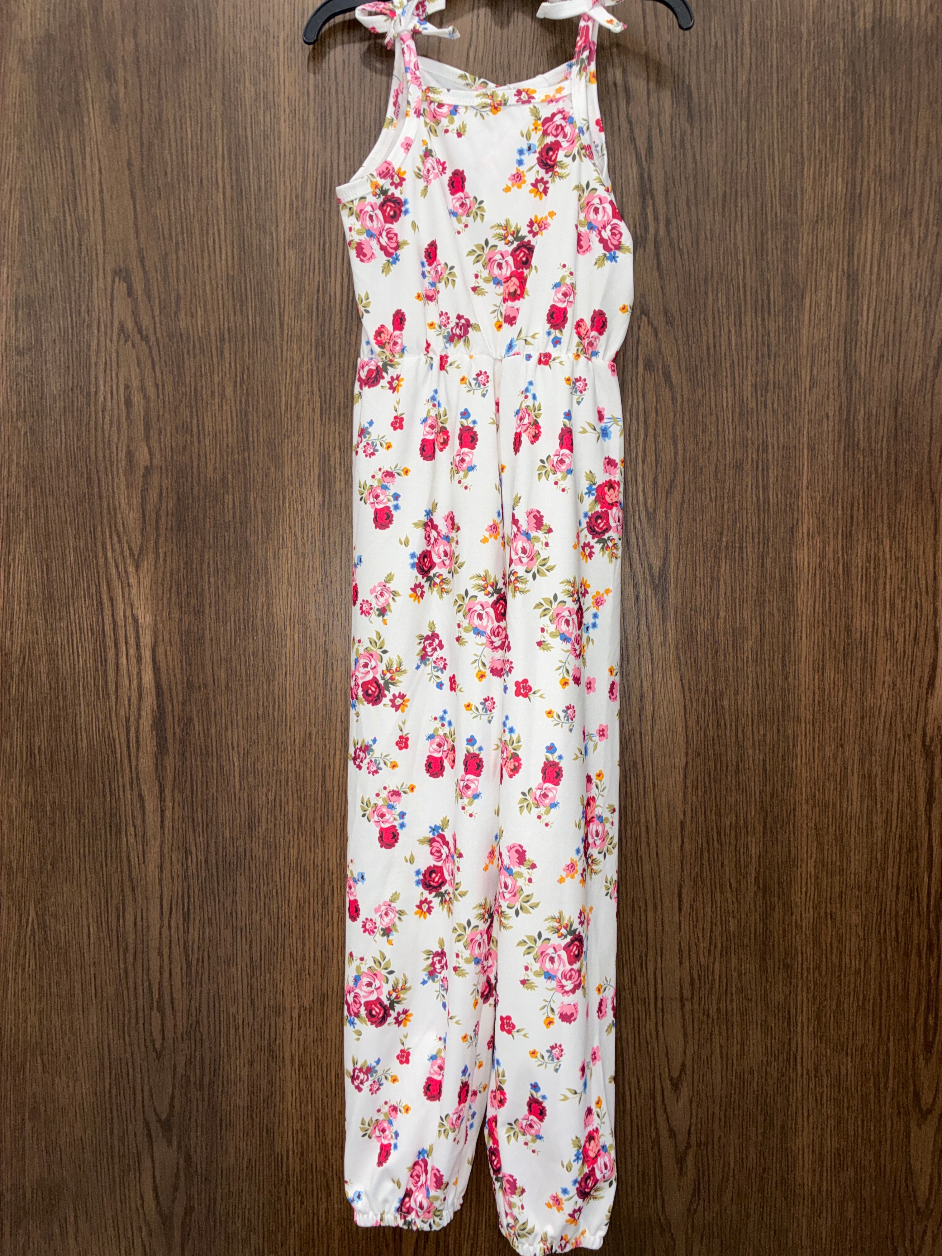 Girls Floral Romper Size 5