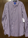 Men’s Egara Long Sleeve Button Up Shirt Size XXL