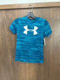 Boys Under Armout Short Sleeve Shirt YM Youth Medium 10/12