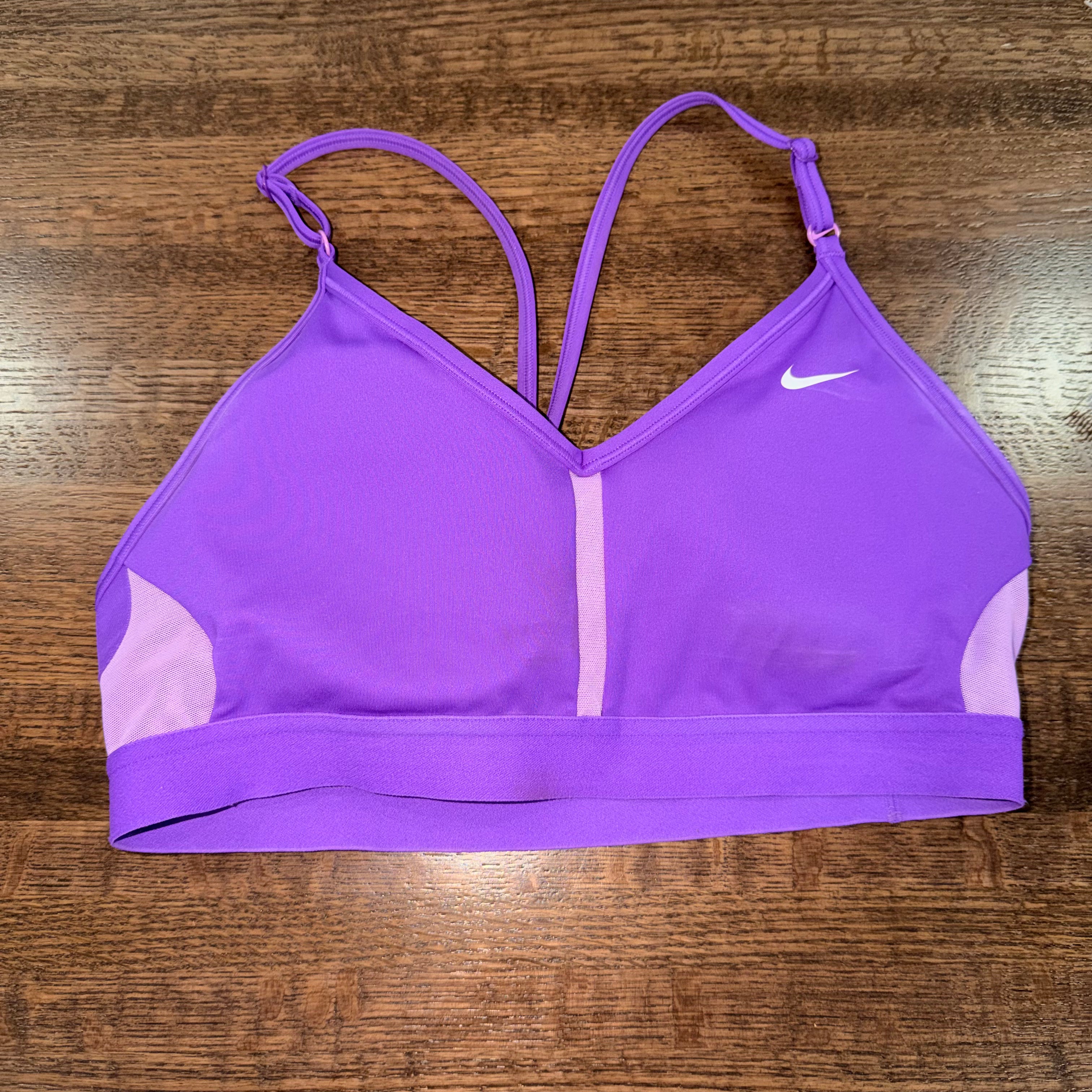 Nike Dri-Fit Indy Light Padded V-Neck Women’s Sports Bra Size Medium