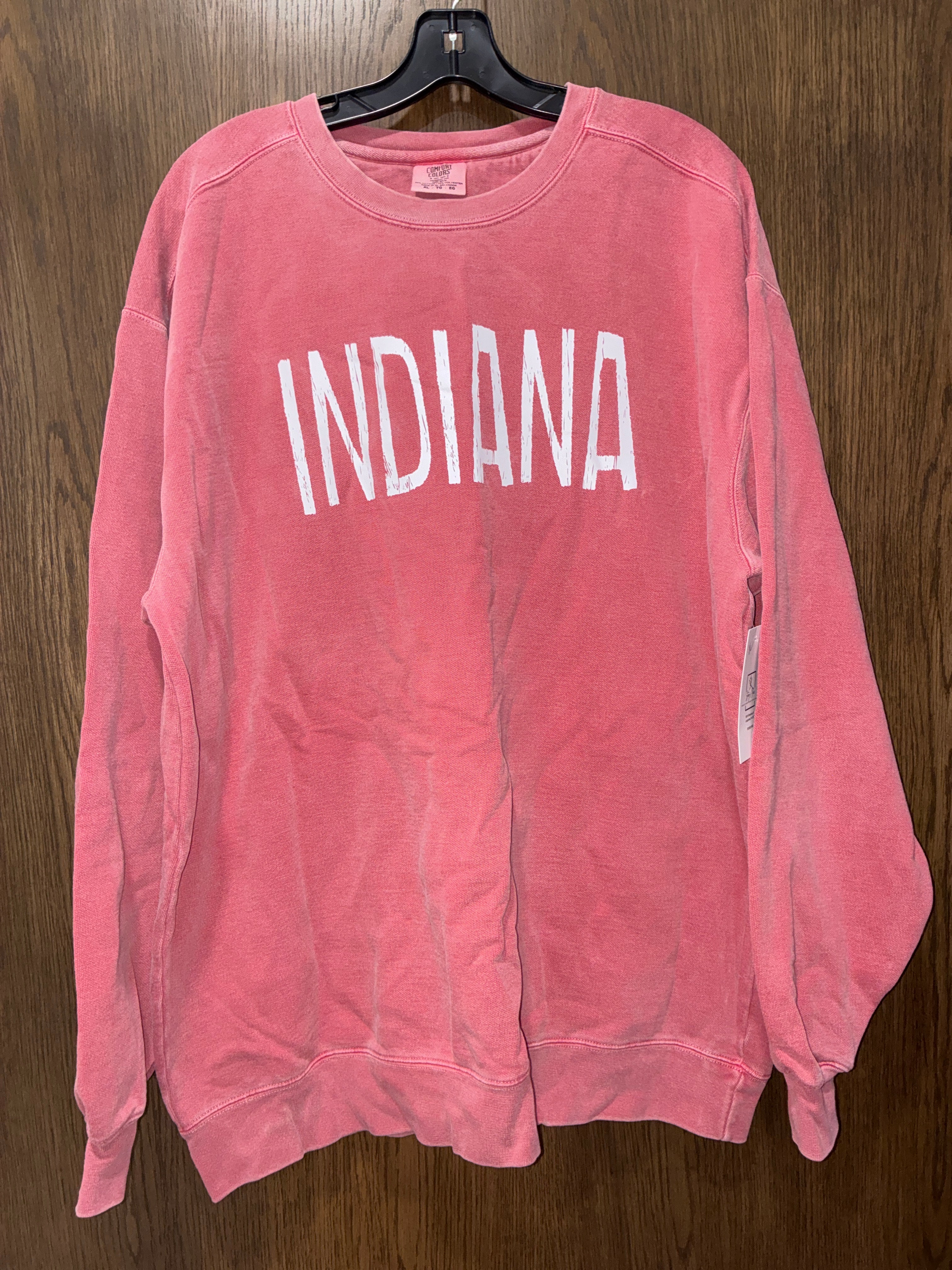Indiana Women's Comfort Colors Crewneck Size XL
