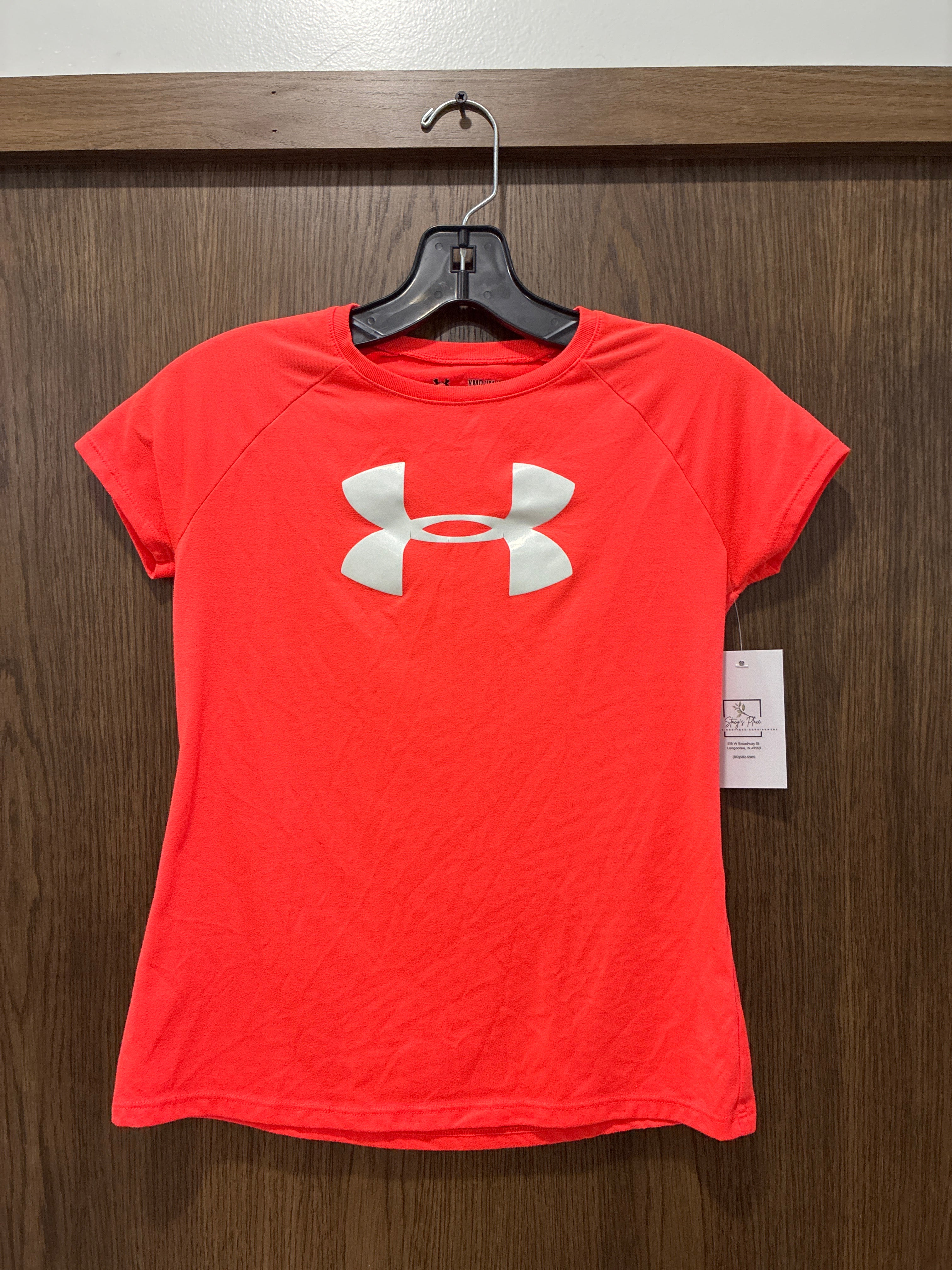 Girls  Under Armour Dri Fit T-Shirt YM 10/12 Youth Medium