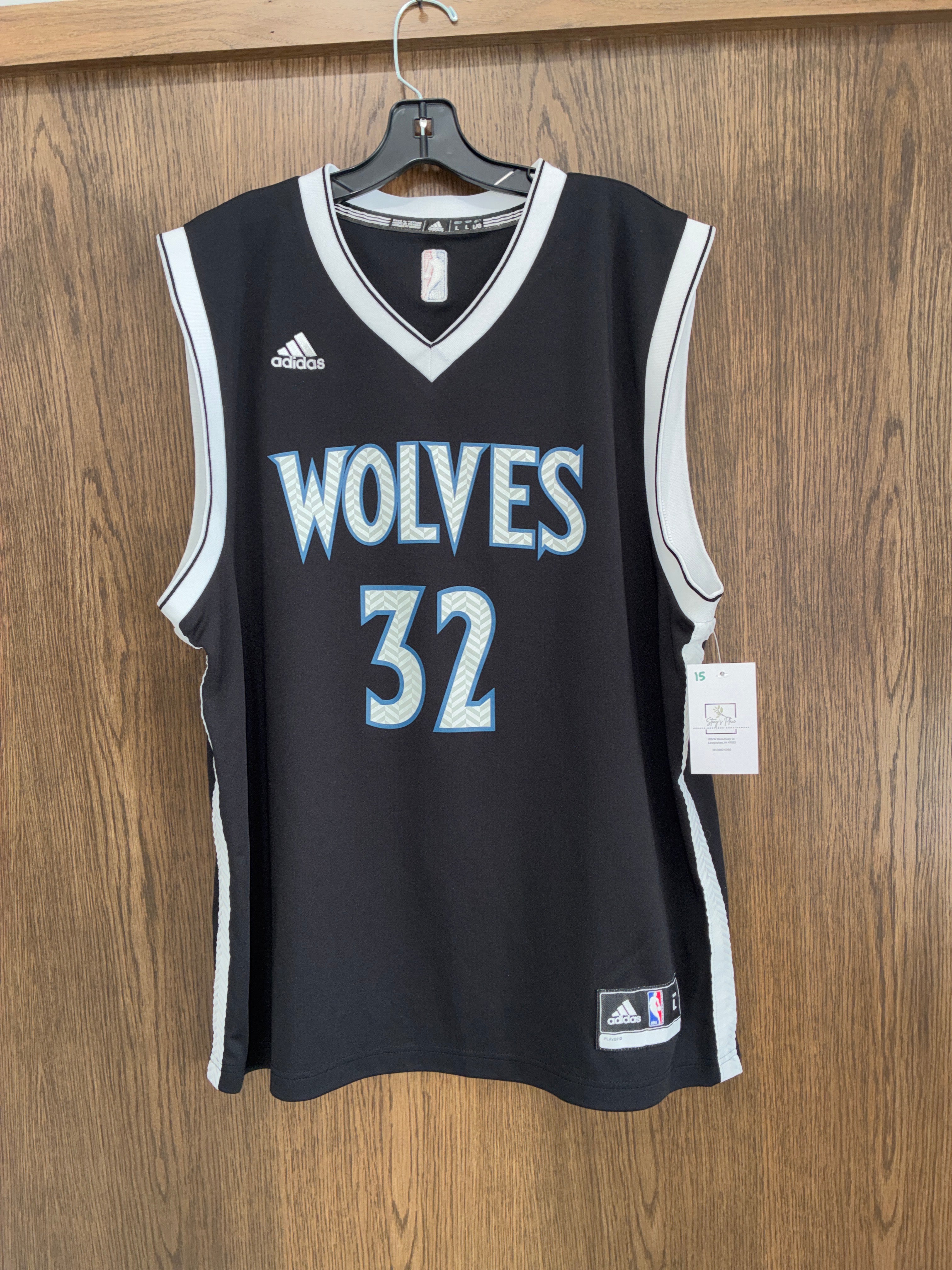 Men’s Adidas Wolves Jersey Size Large