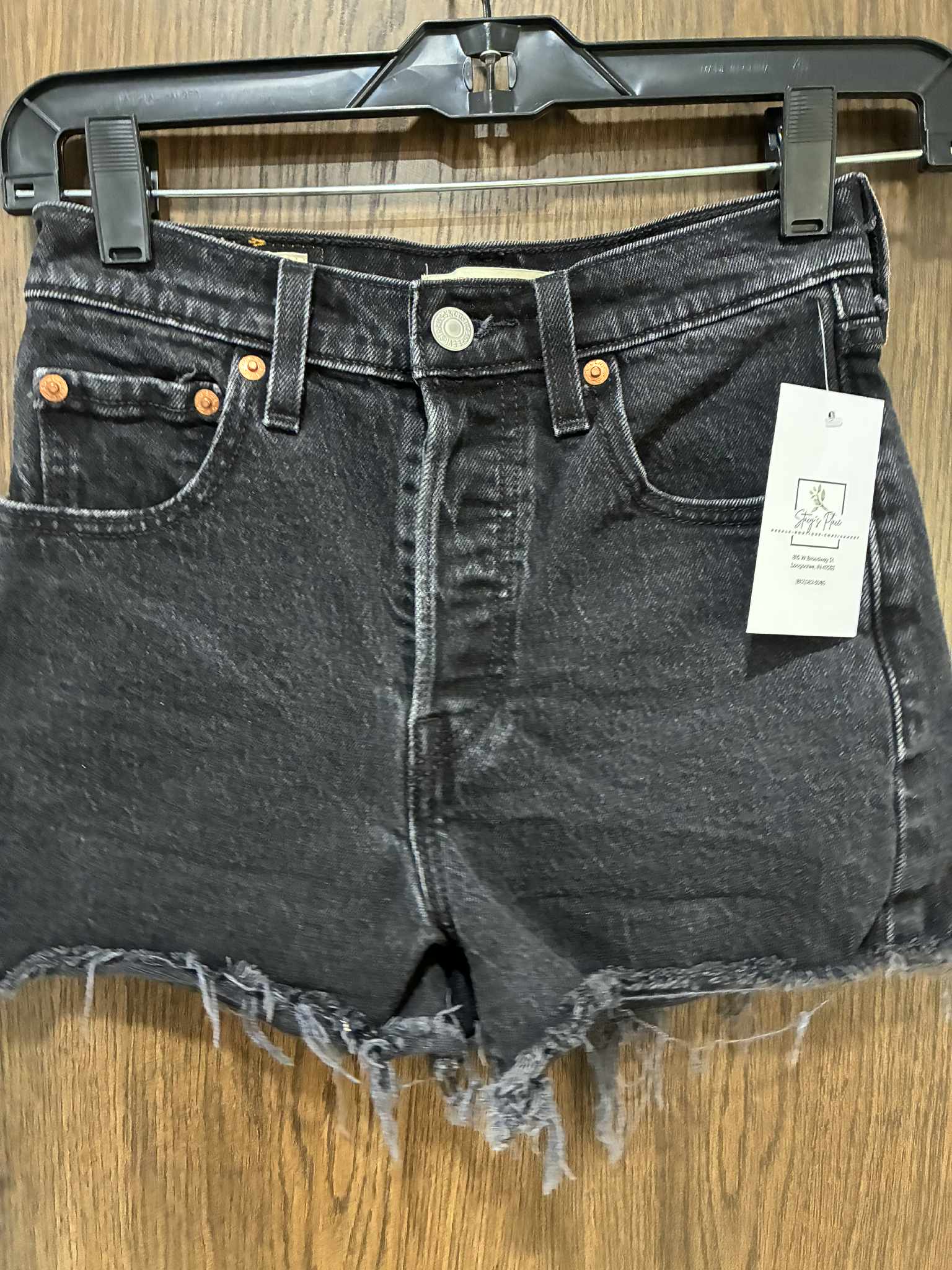 Levi Jean Shorts ~ Size 24
