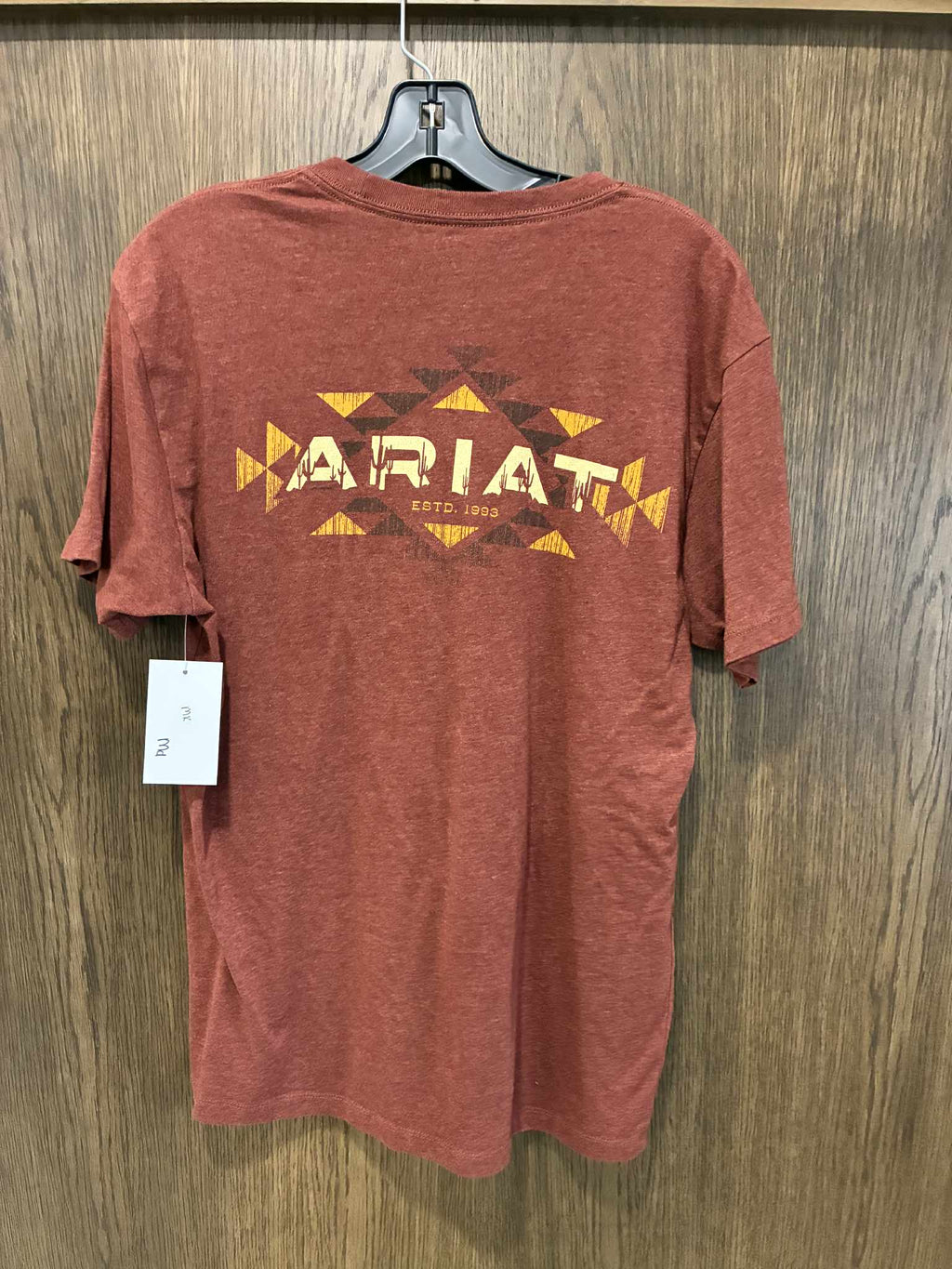 Men's Ariat Short Sleeve Shirt ~ Size Medium