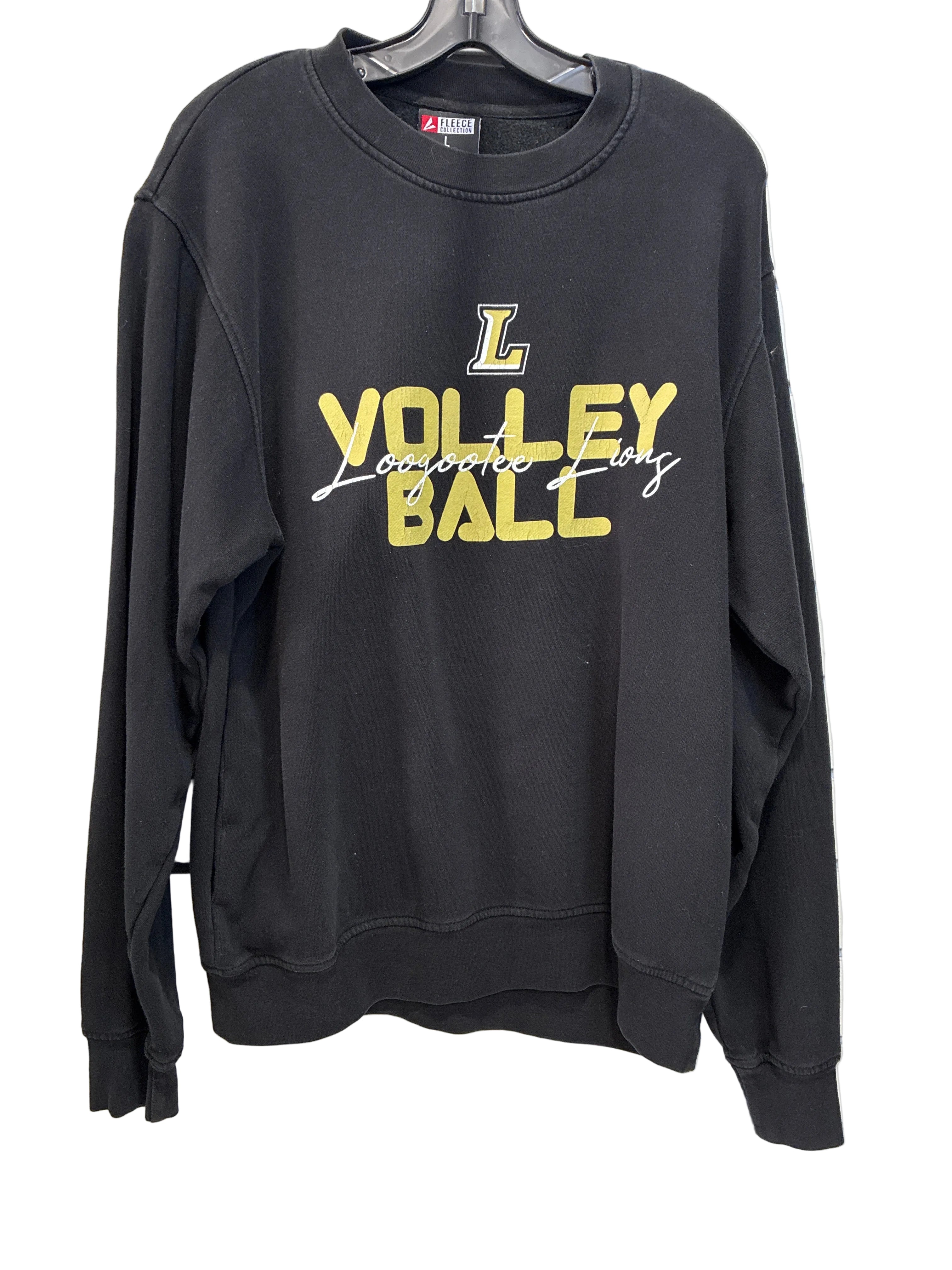 Women’s Loogootee Lions Volleyball Crewneck Size L Large