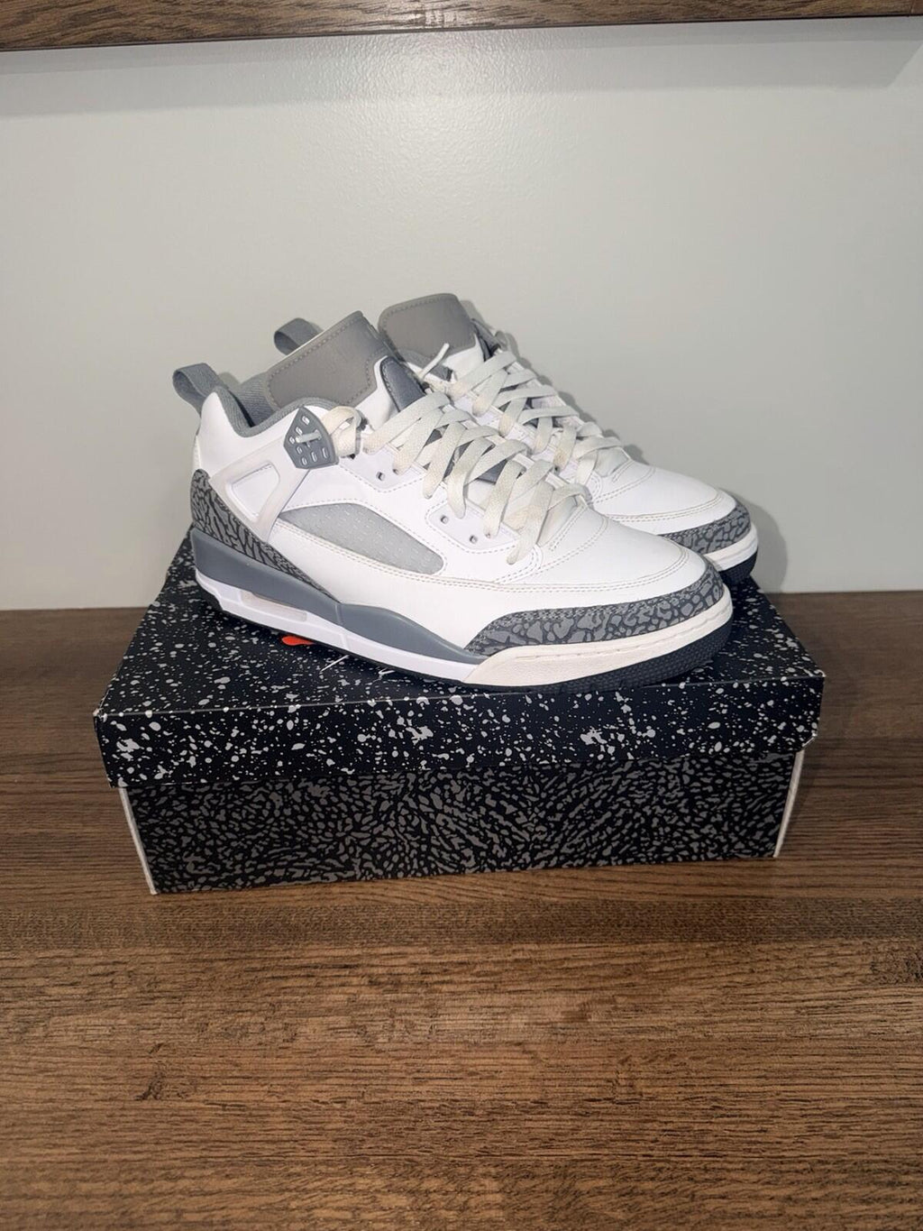 Nike Jordan Spizike Low White/Anthracite/Wolf Gray Size 10 Men's FQ1759-102