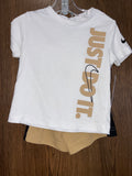 Boys Nike shirt and short set size 2T