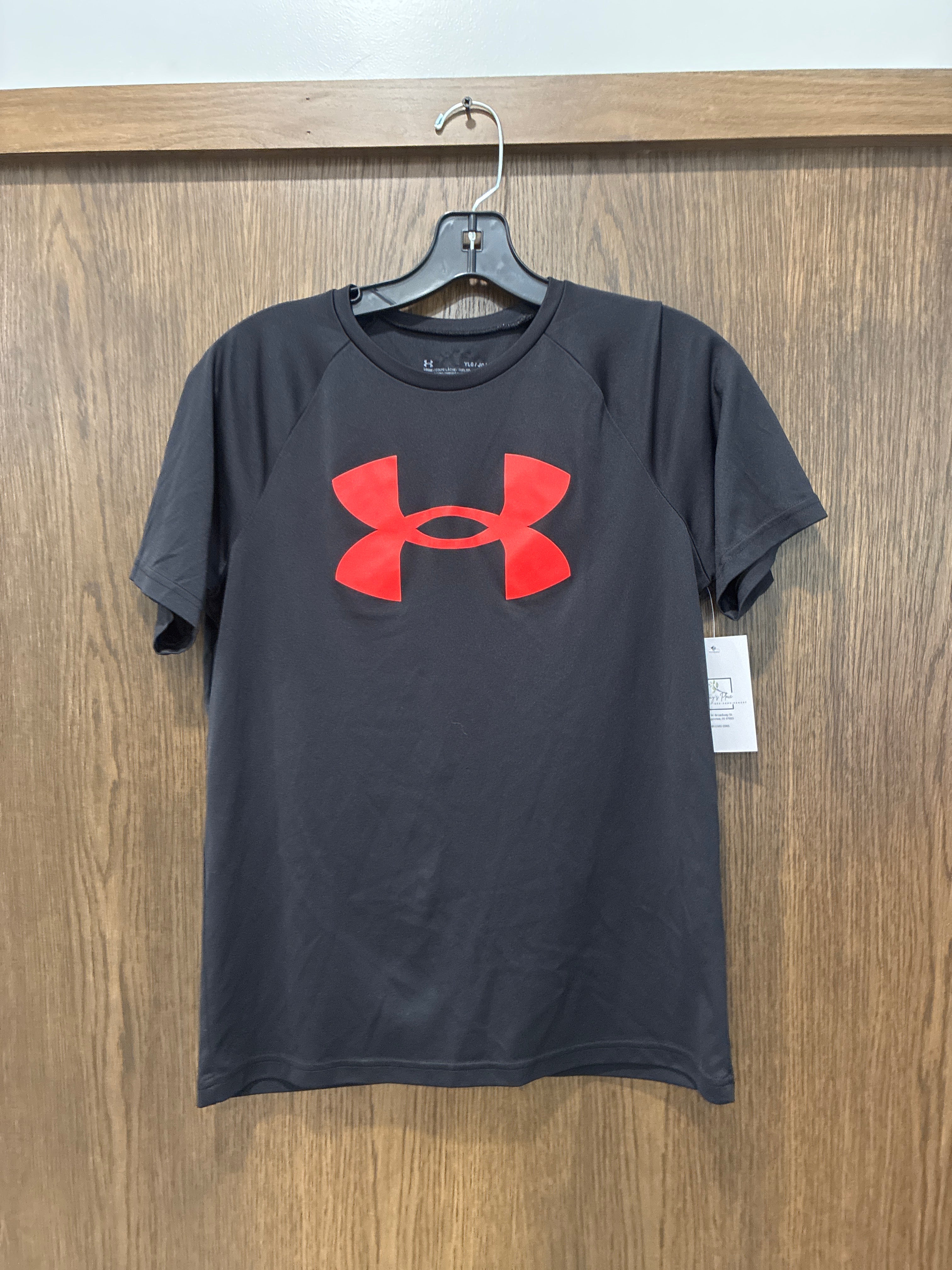 Boys Under Armour T-Shirt Dri Fit YL Youth Large 12/14