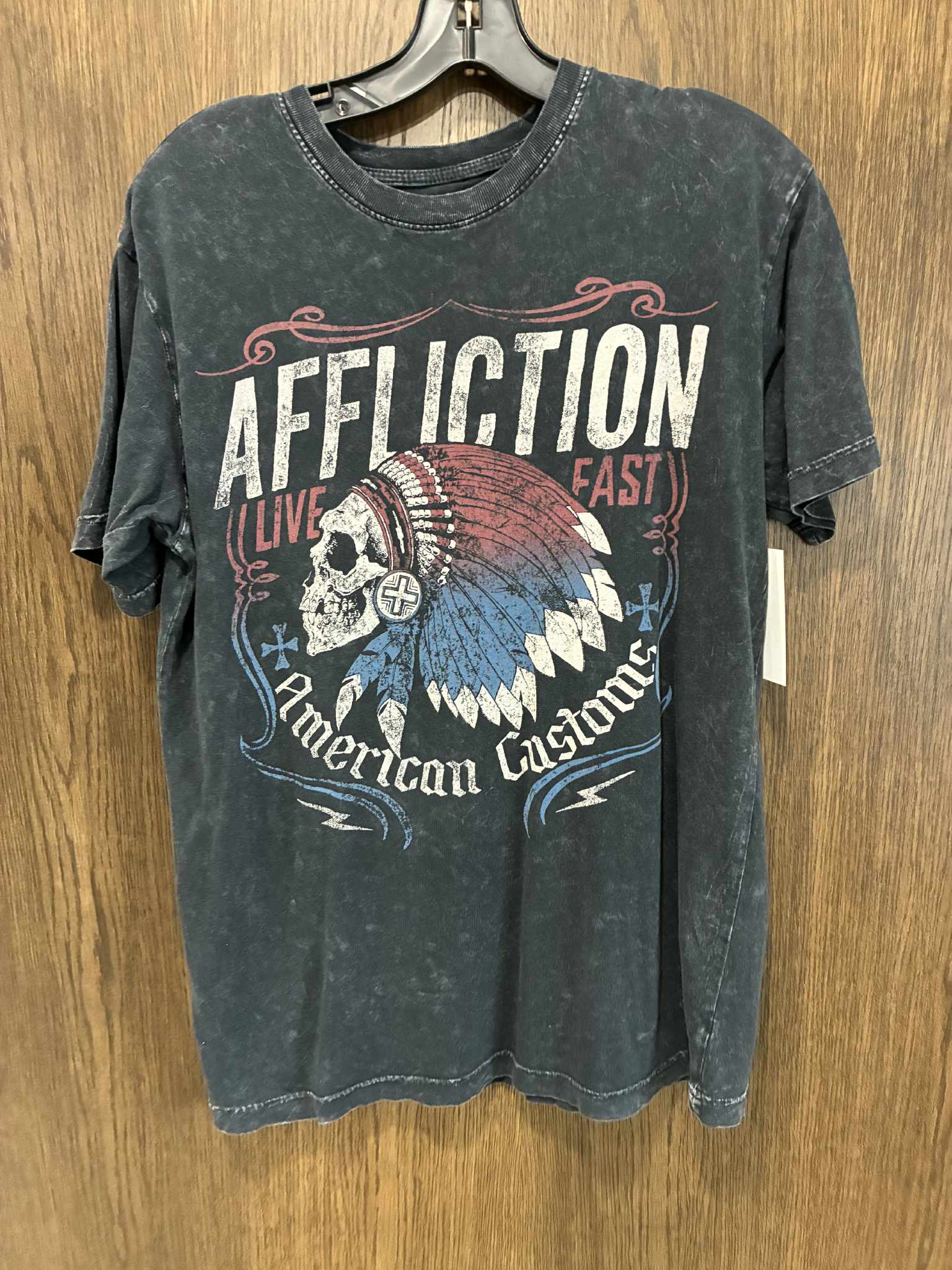 Affliction Short Sleeve Shirt ~ Size Medium