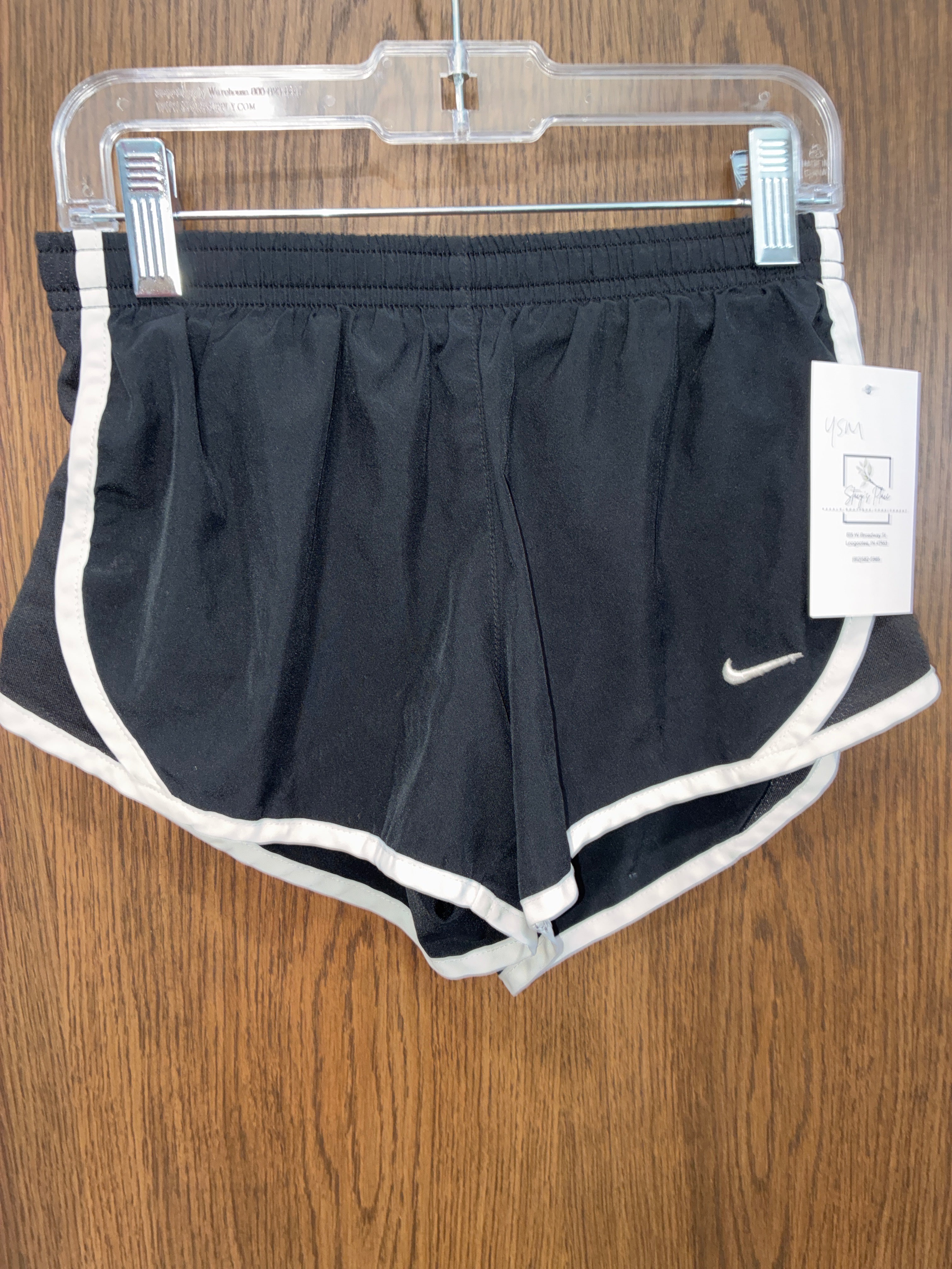 Girls Nike Shorts Lined Size Youth Small YSM 7/8