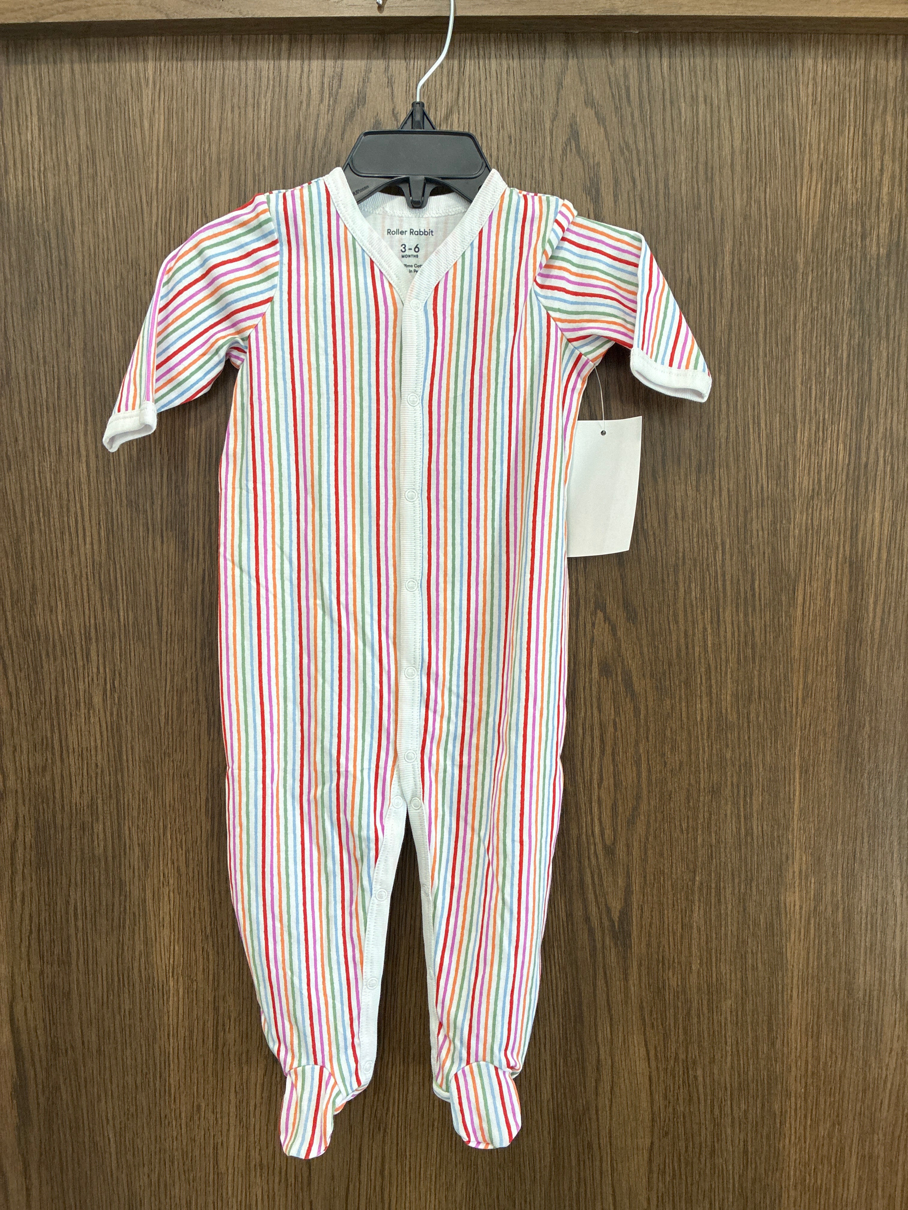 Baby girls roller rabbit sleeper size 3-6 months