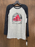 Boys Adidas NWT Long Sleeve Shirt size Youth XL 14/16