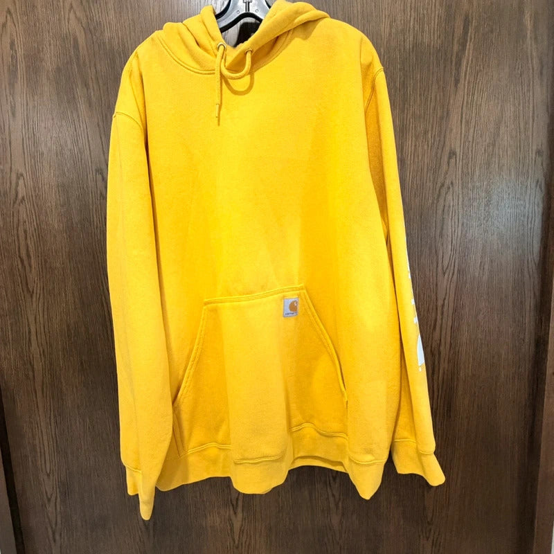 Carhartt Men’s Loose Fit Hoodie Hooded Sweatshirt 2X Loose