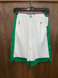 Nike Boston Celtics White 2020/21 City Edition Swingman Shorts Youth L YL 12/14 Like New