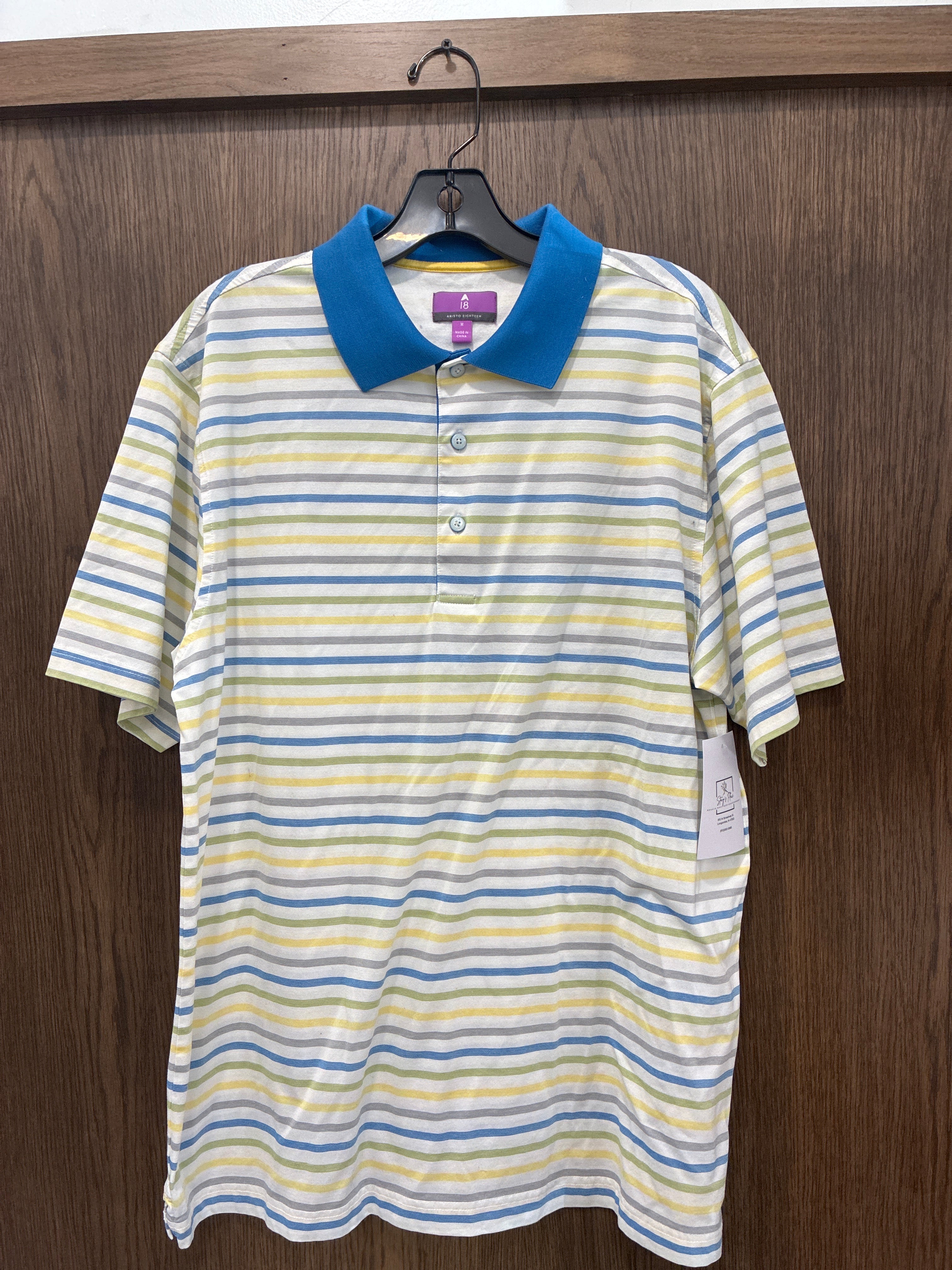 Men’s Aristo Eighteen Polo Shirt size medium