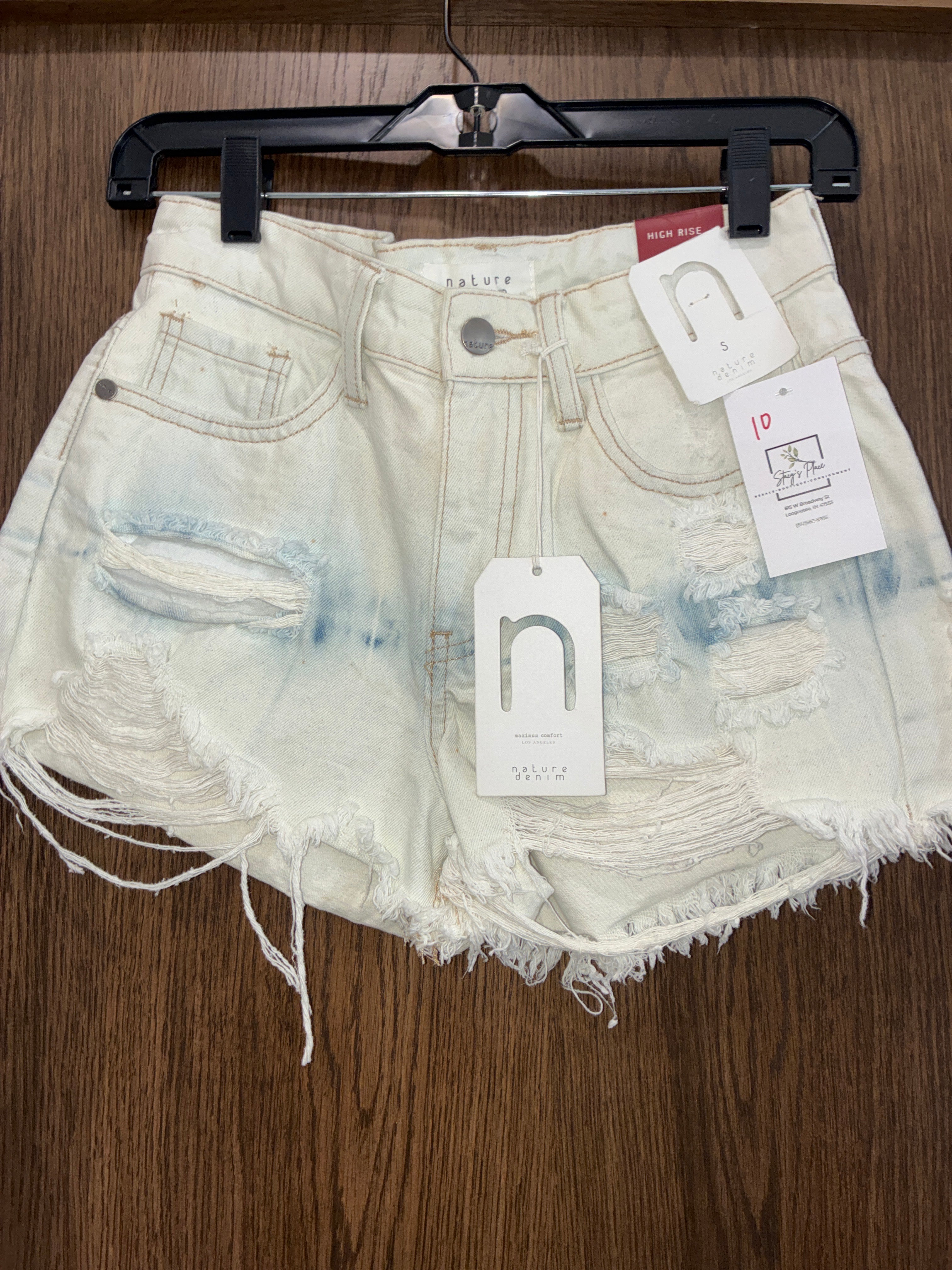 Women’s Nature Denim Shorts NWT Size 2