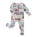 PoshTOT Vehicles Bamboo Baby Convertible Zippy Romper: 2T