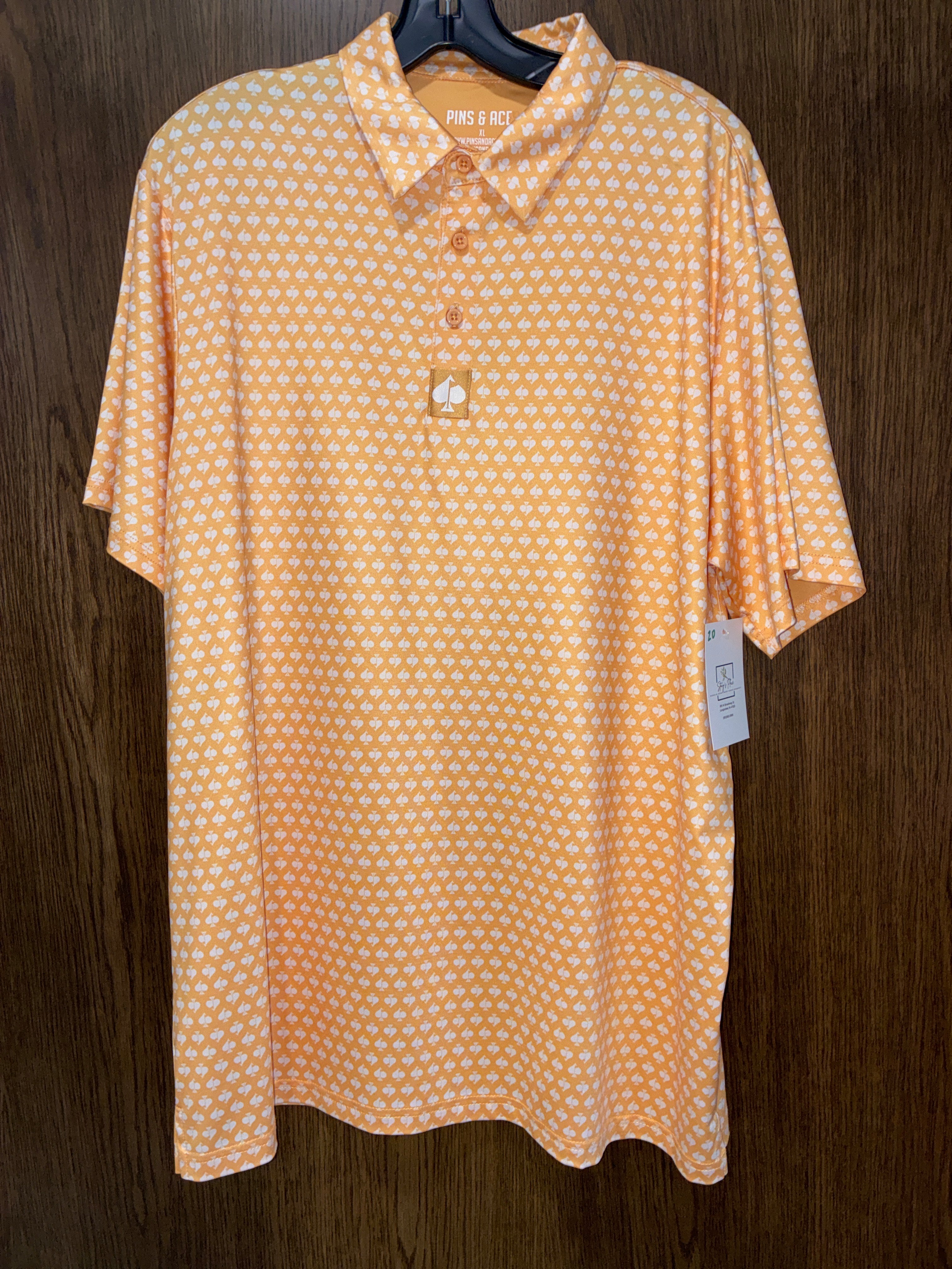Men’s Pins & Aces Polo Size XL