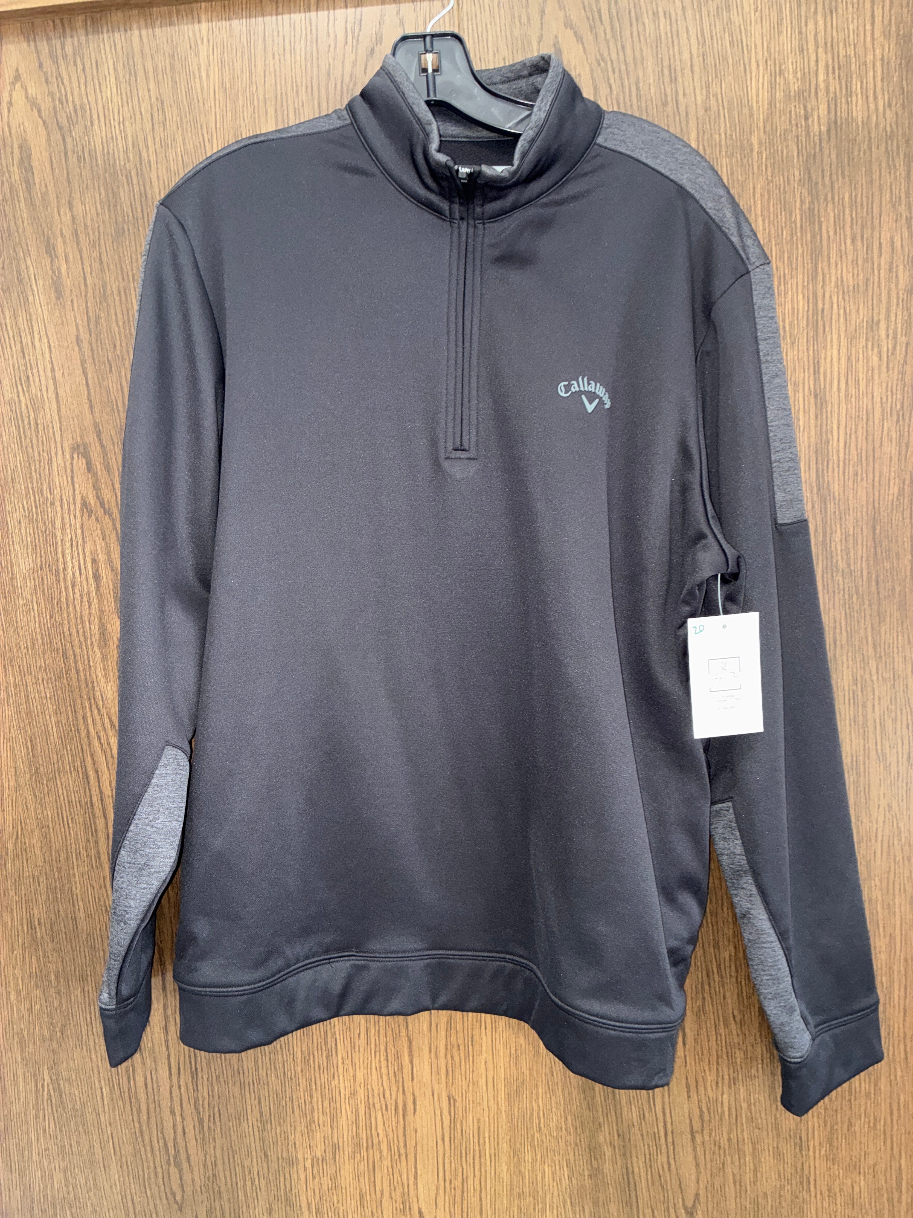 Men’s Calloway Quarter Zip Sweatshirt Size Medium