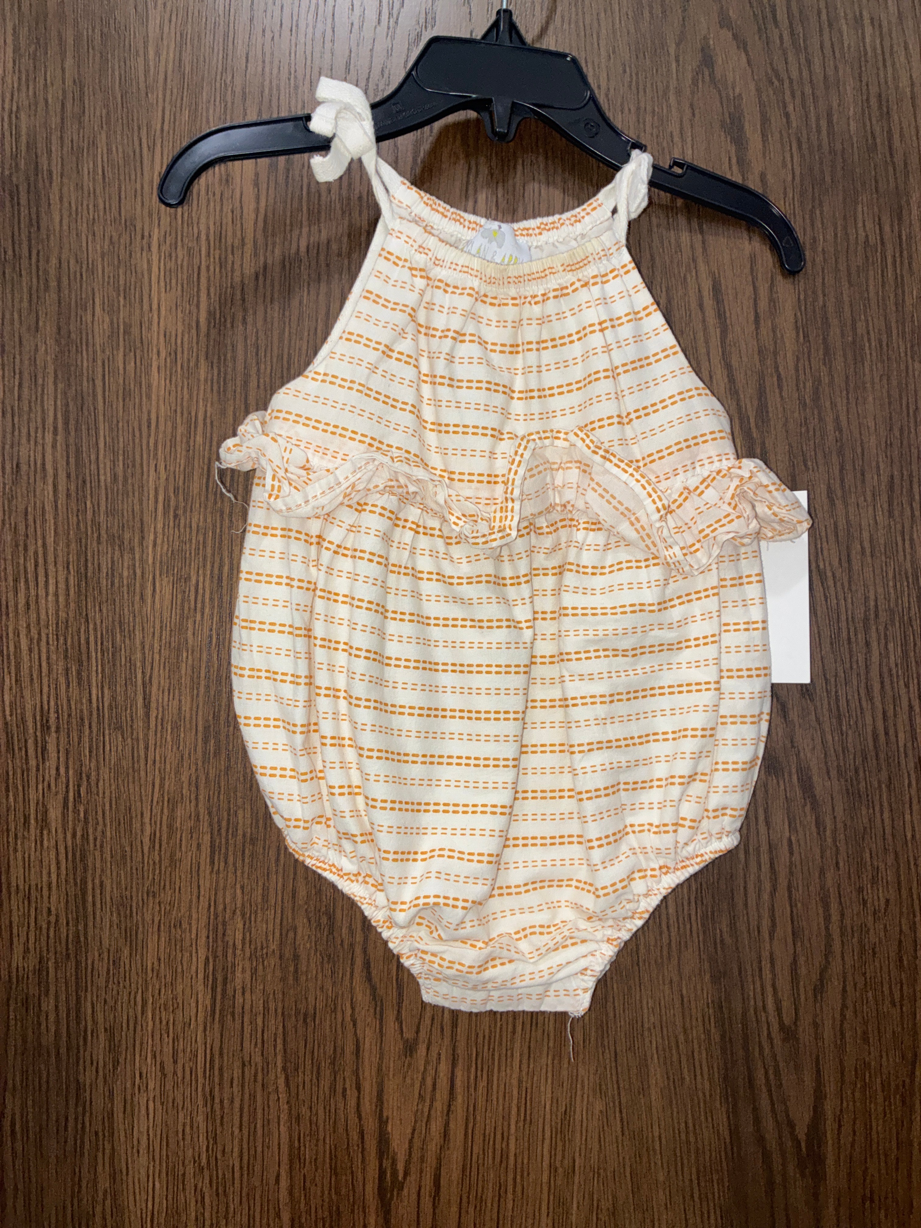Dylan and Abby Bubble Romper Size 6-9M