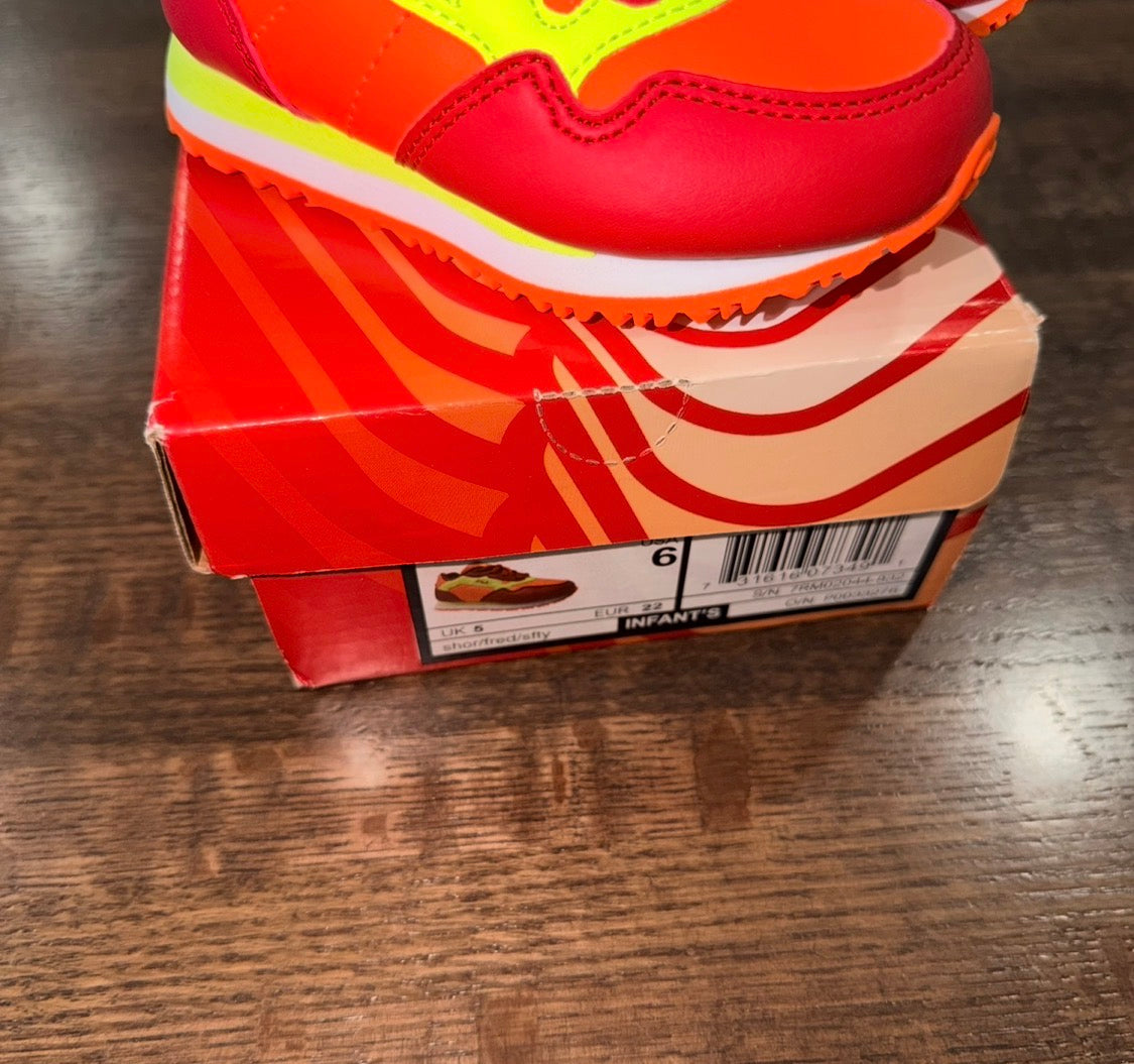 FILA New Infant Toddler Cress Color Block Sneaker Shoes Size 6 NIB