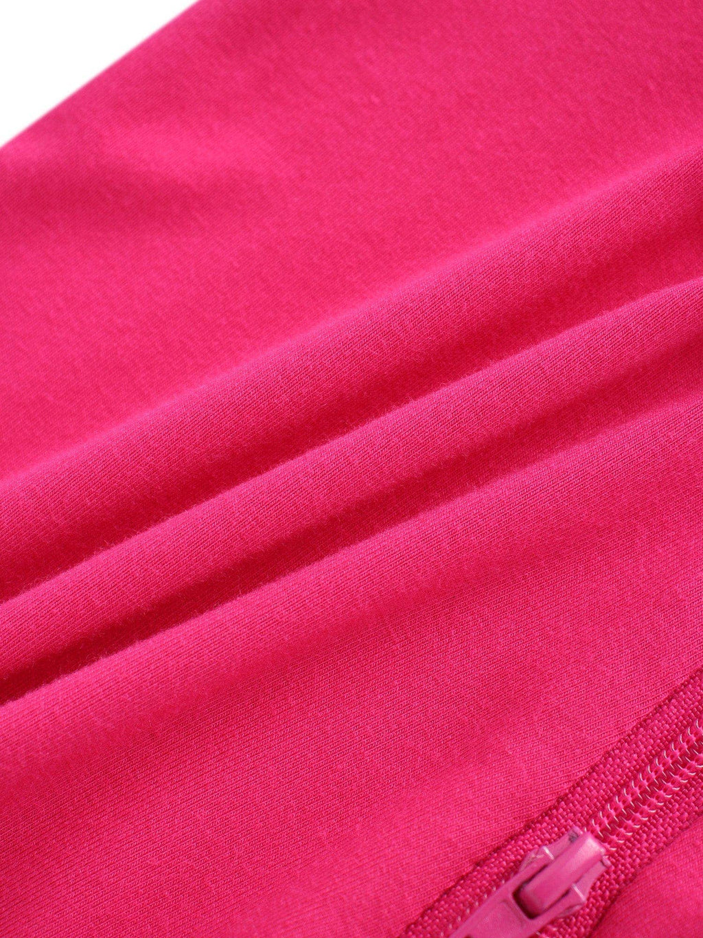 PoshTOT Hot Pink Bamboo Baby Convertible Zippy Romper: 9-12M