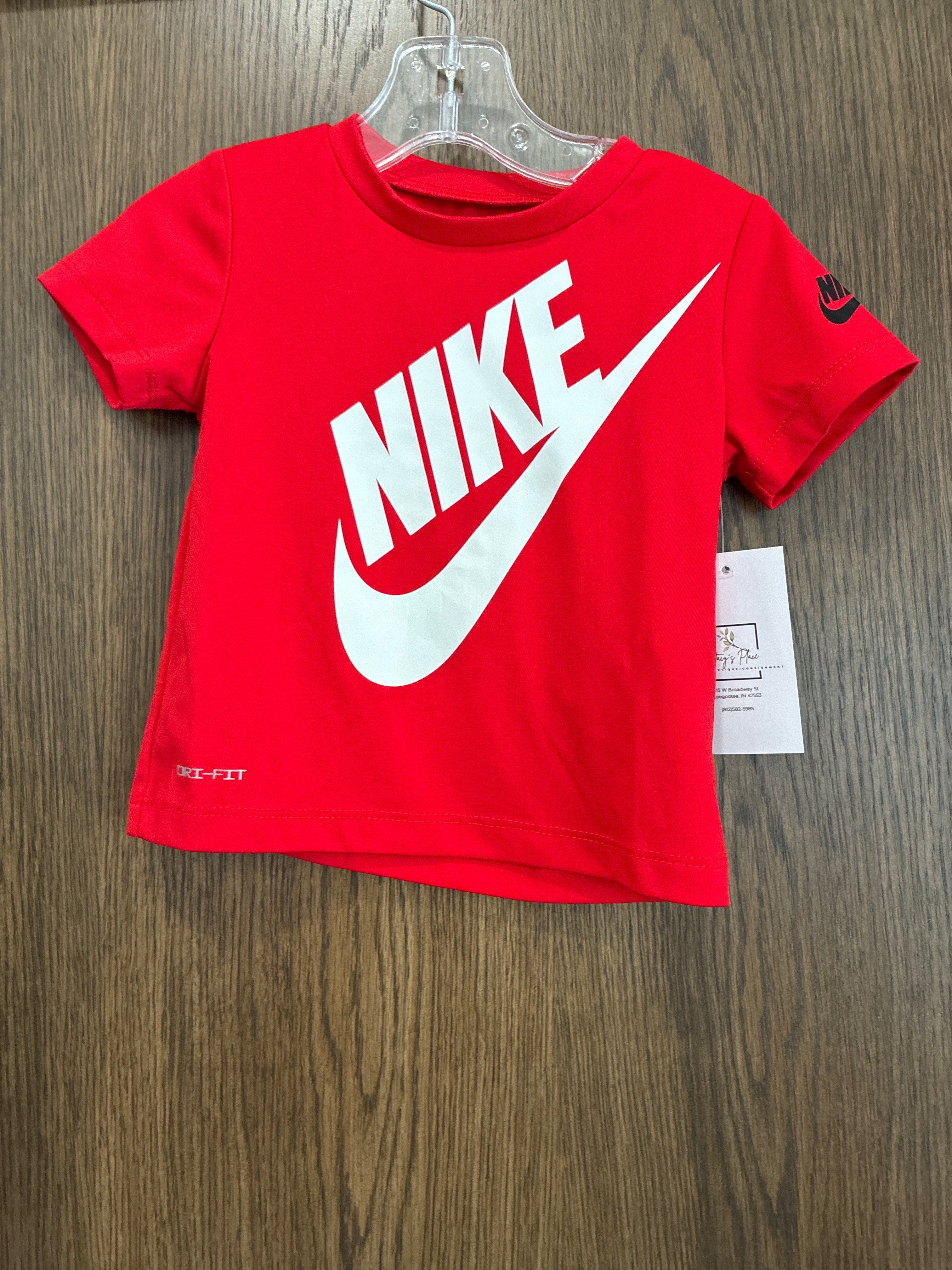Boys Nike short sleeve shirt size 18M