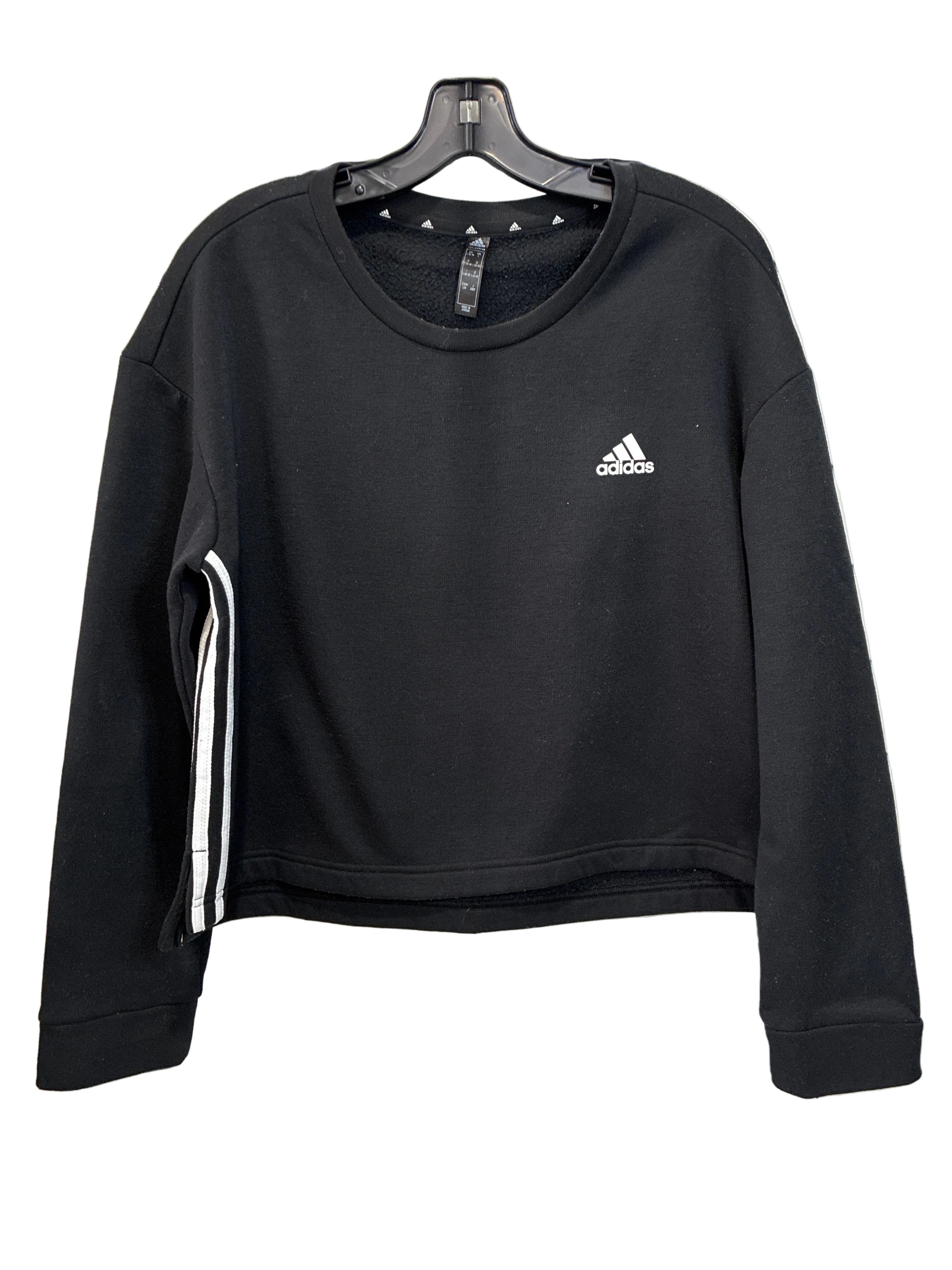 Women’s Adidas Crop Crewneck Sweatshirt Size L Large