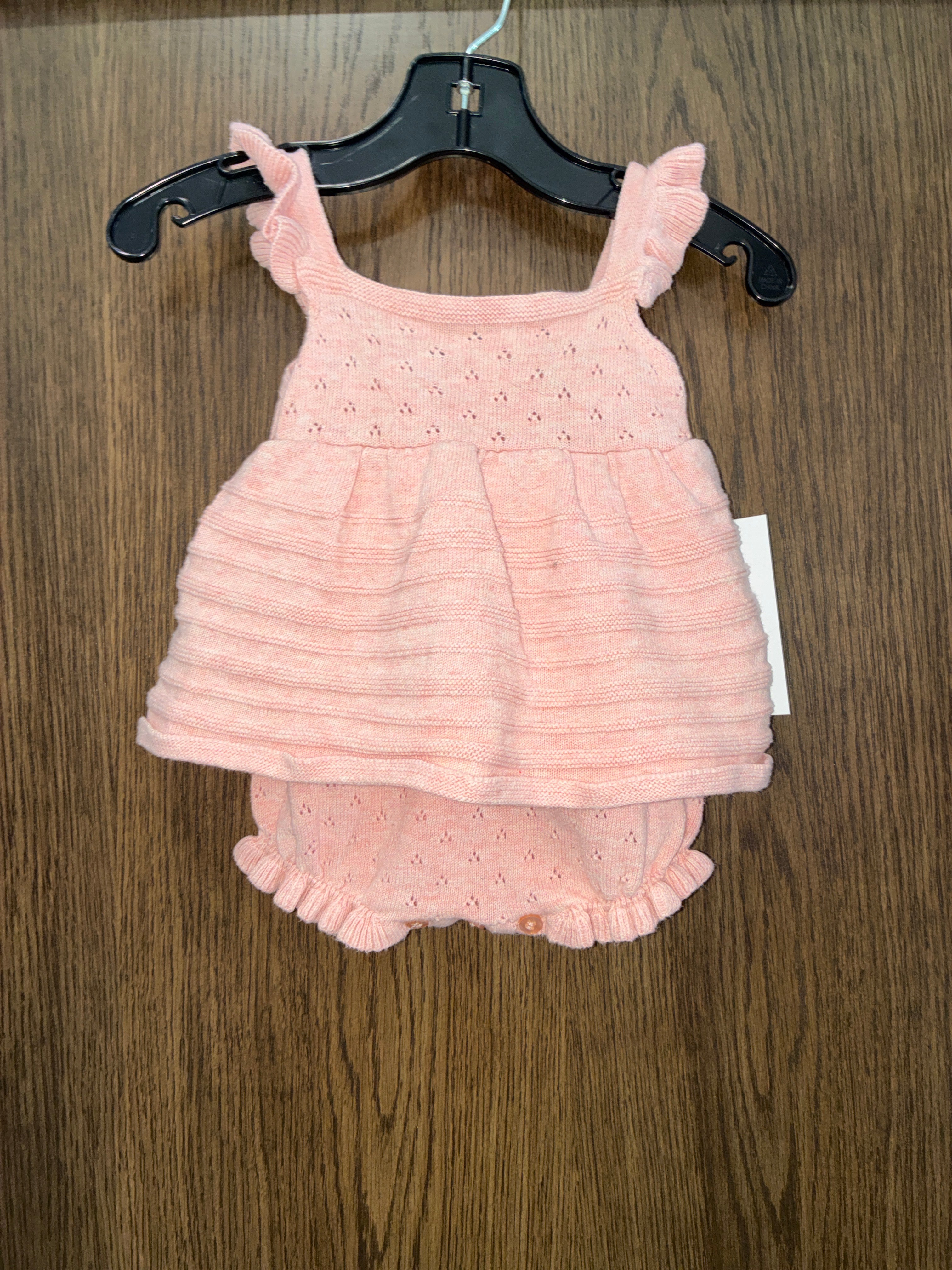 Girls stitch&bean romper size 0-3 months