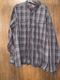 Kuhl men’s plaid mountain grown long sleeve size XXL