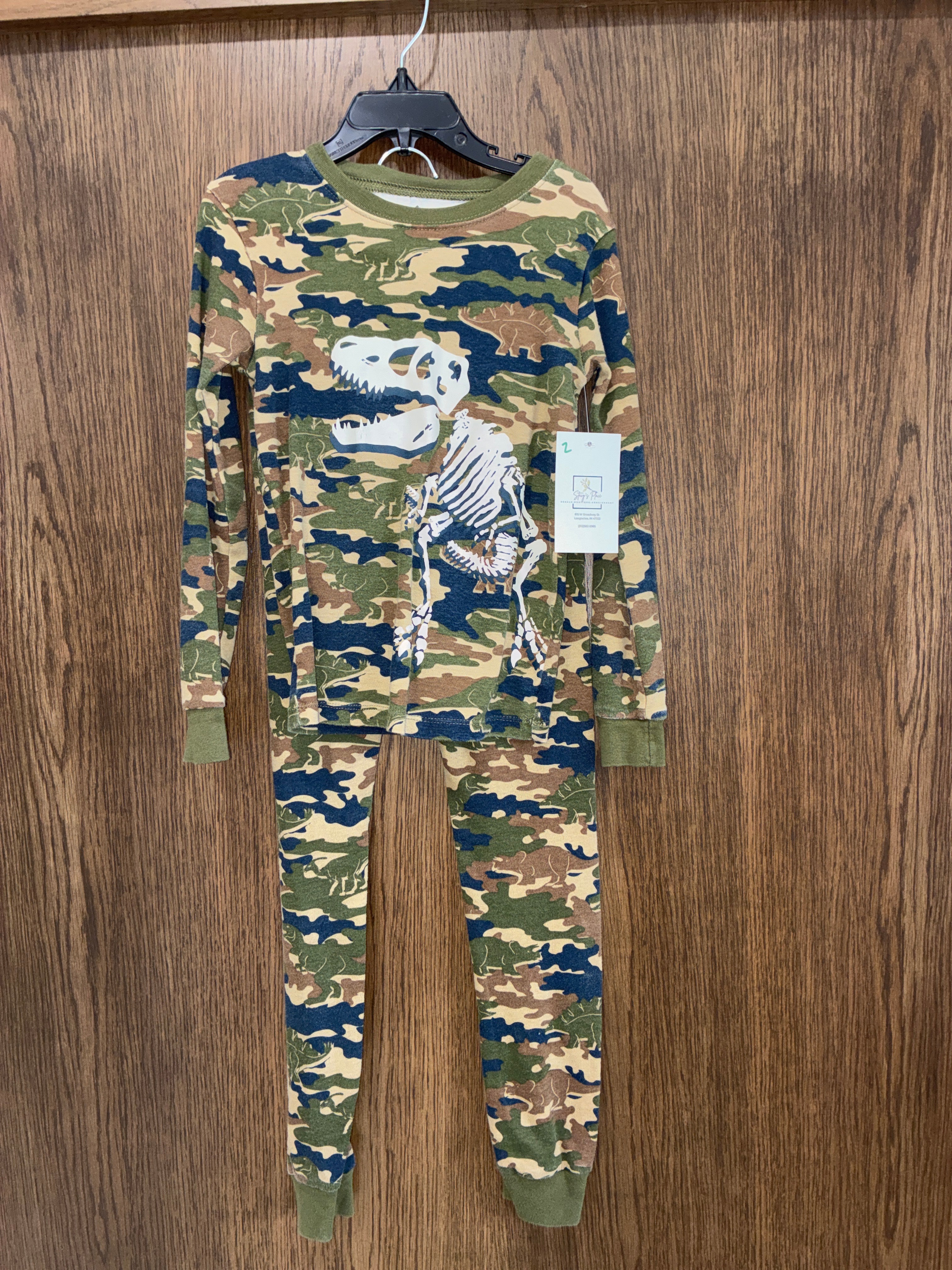 Boys 2 Piece Pajama Pants Set Size 7