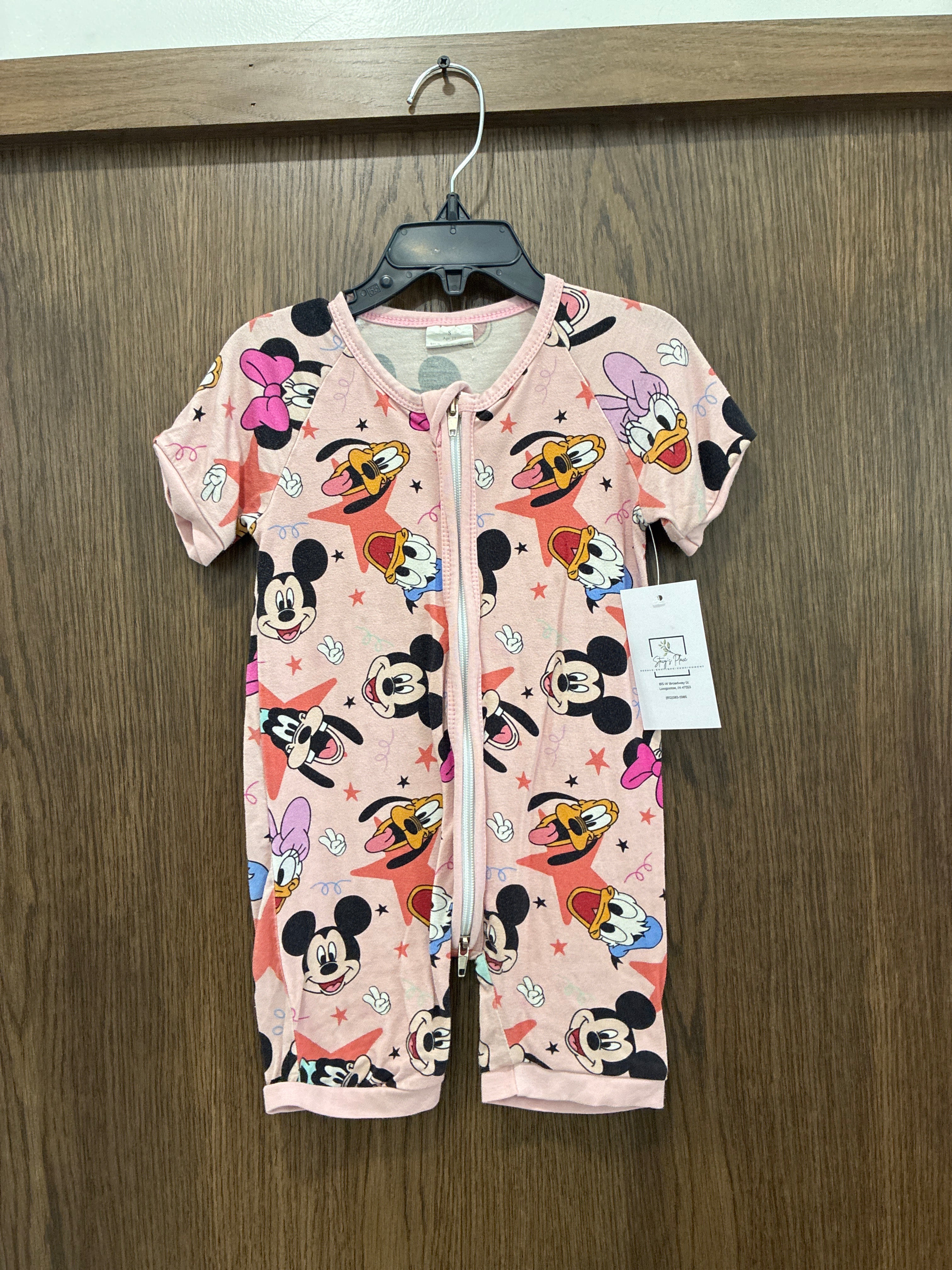 Bamboo Disney Shortie Romper 2T