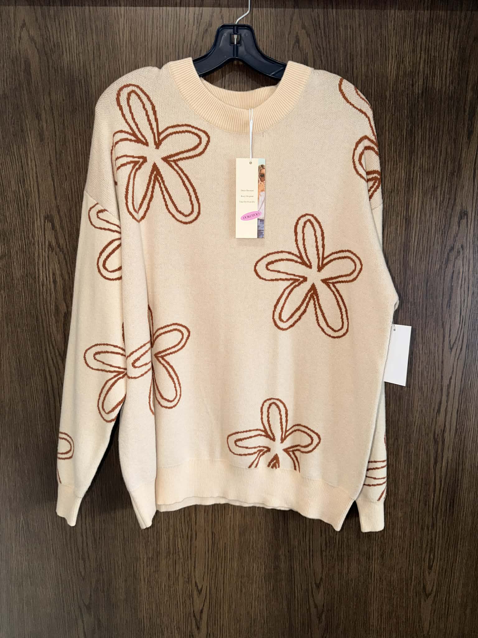 Boutique Sweater, NWT ~ Size Large