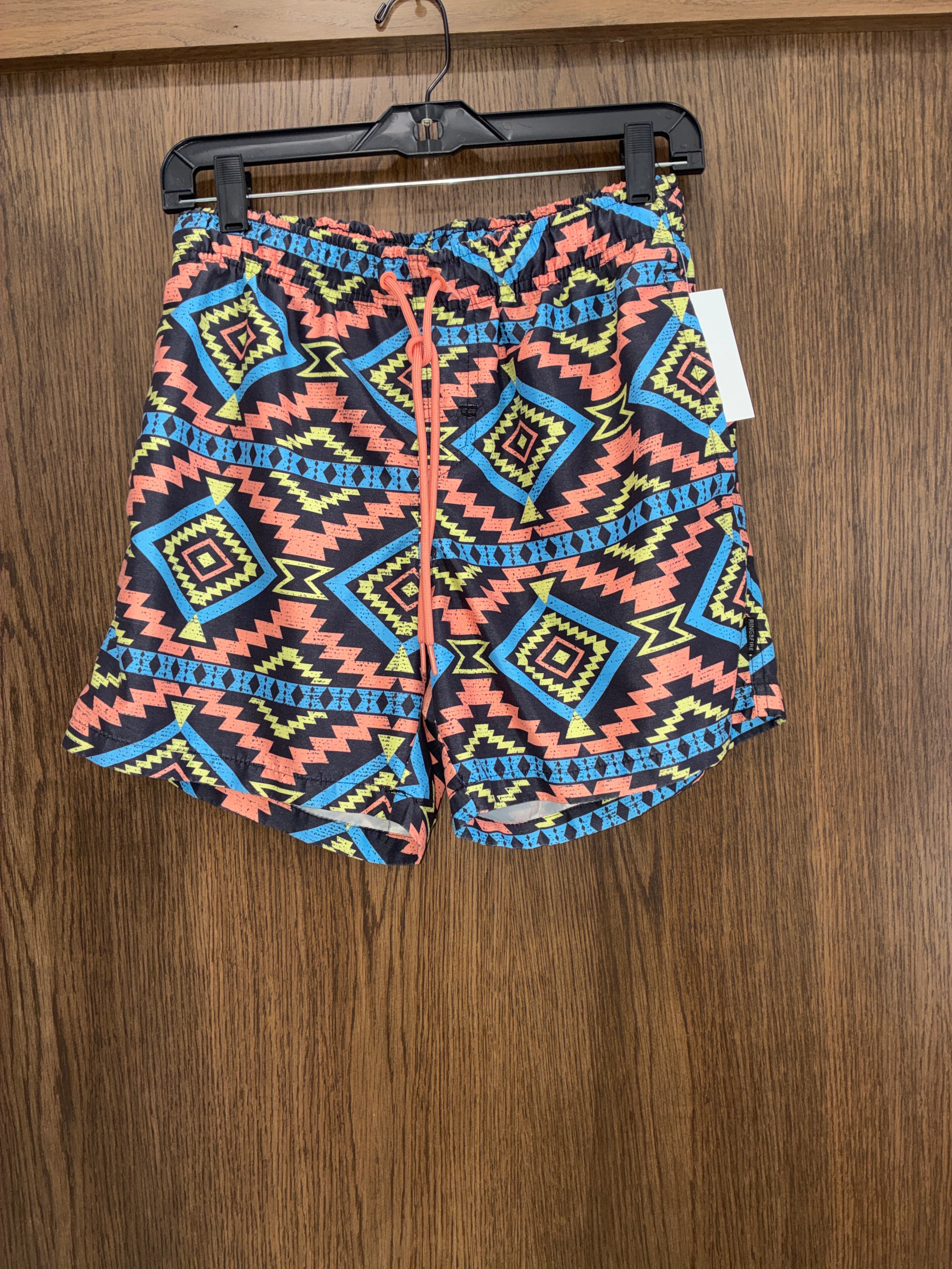Men’s Ring of Fire Swim Trunks Size Small