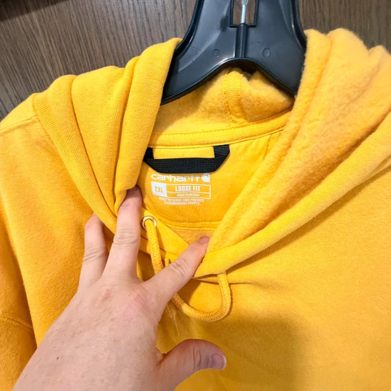 Carhartt Men’s Loose Fit Hoodie Hooded Sweatshirt 2X Loose