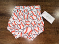 Bummies Handmade Baseball Hearts 12-18 mos