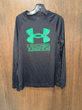 Under Armour Boys Long Sleeve Dri Fit T-Shirt YSM 7/8 Like New