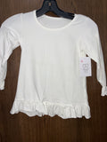 Girls boutique ruffle bottom shirt size 5T