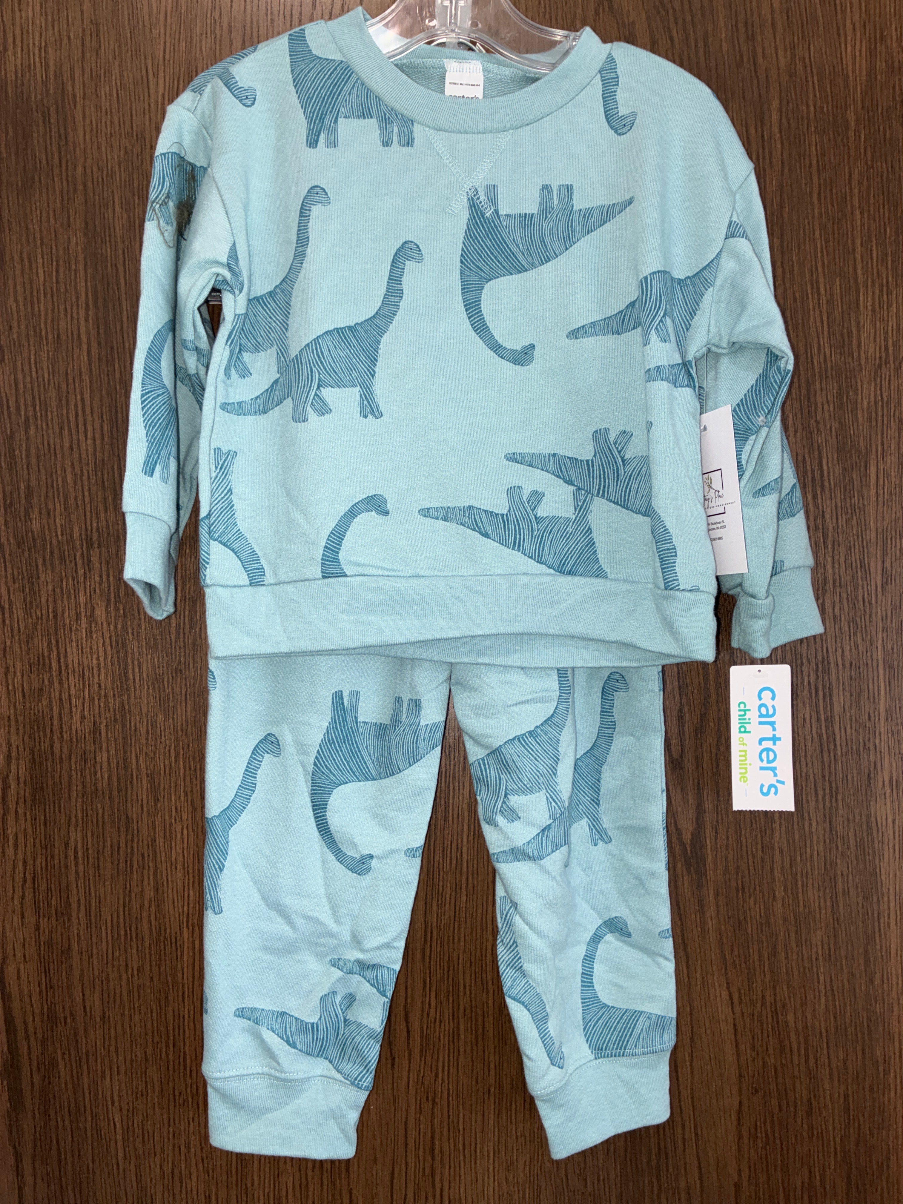 carters dinosaur set size 24M NWT