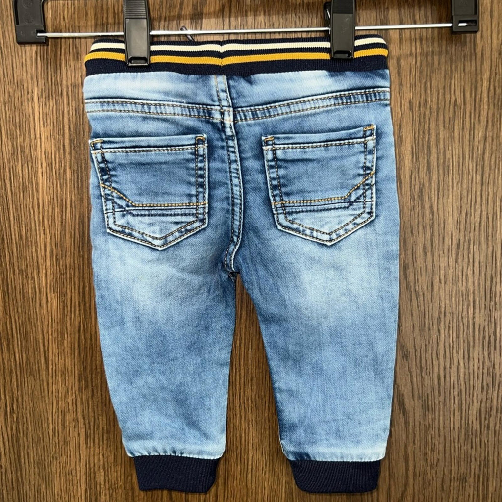Mayoral Baby Boy Soft Denim Joggers Size 6 mos