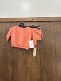 Baby girls cat & jack NWT 2 piece outfit size 0-3 months