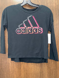 Girls adidas long sleeve shirt size youth medium
