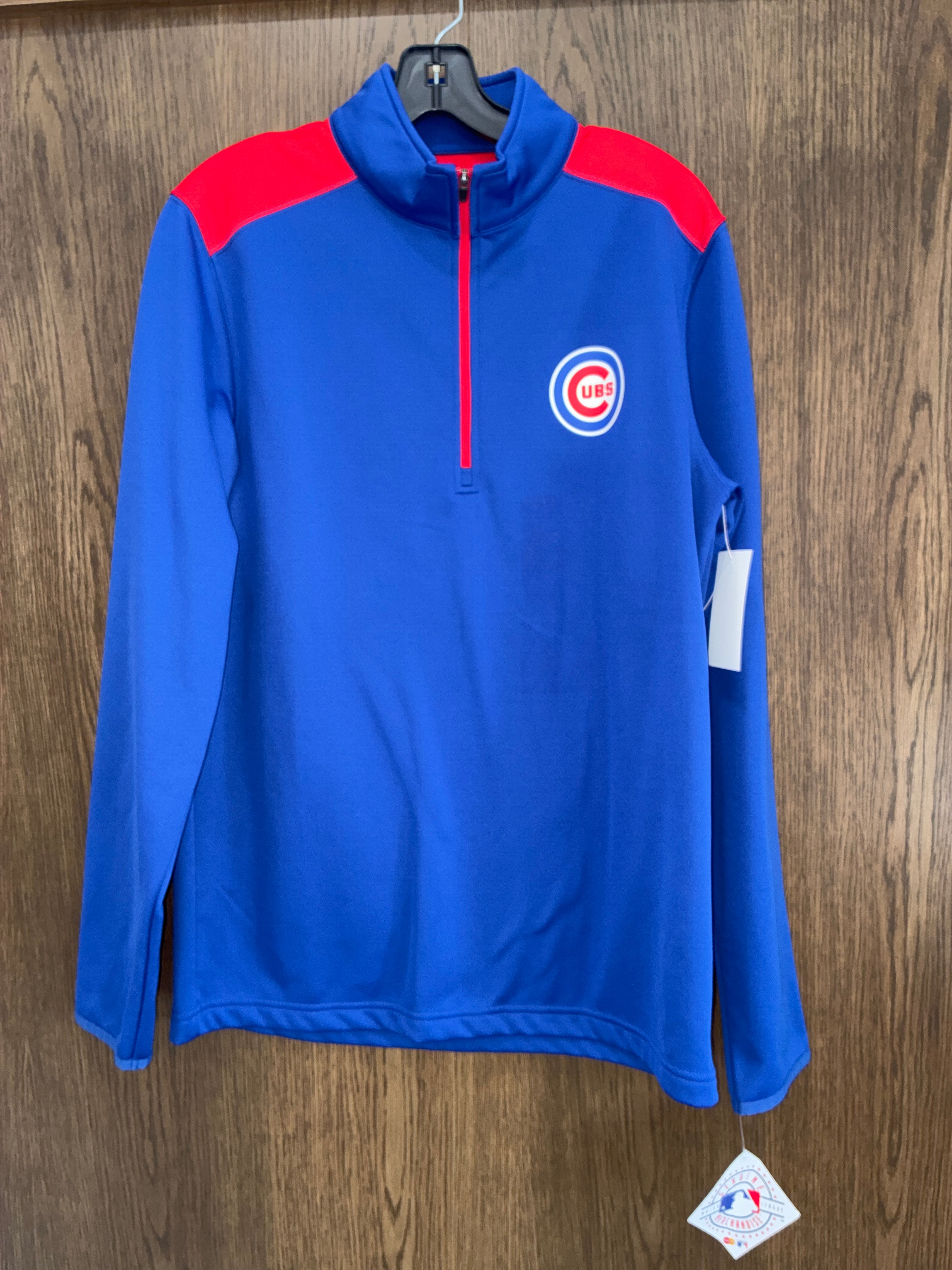 Men’s Cubs Quarter Zip Crewneck NWT Size Medium
