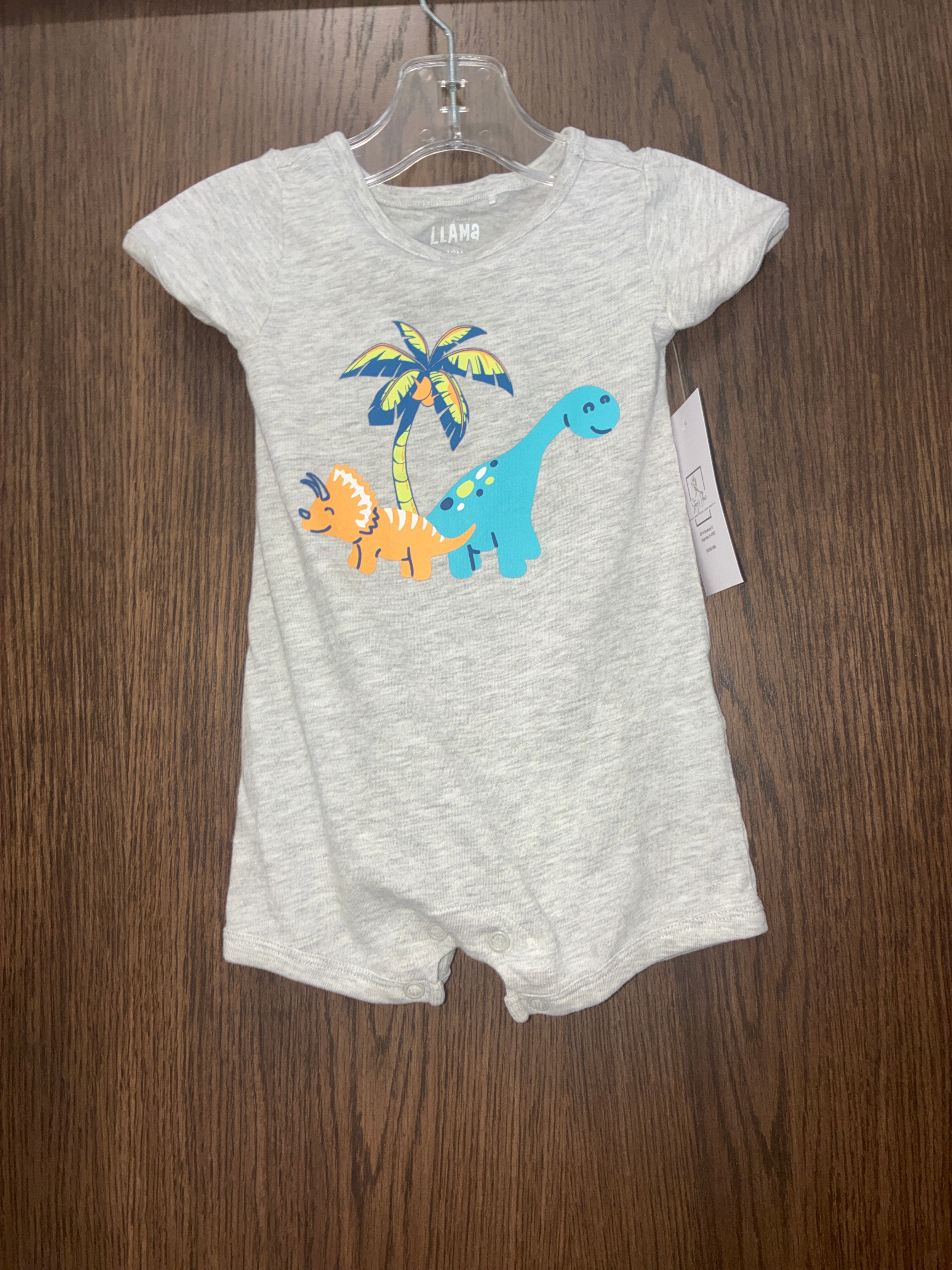 Dinosaur romper size 12 months