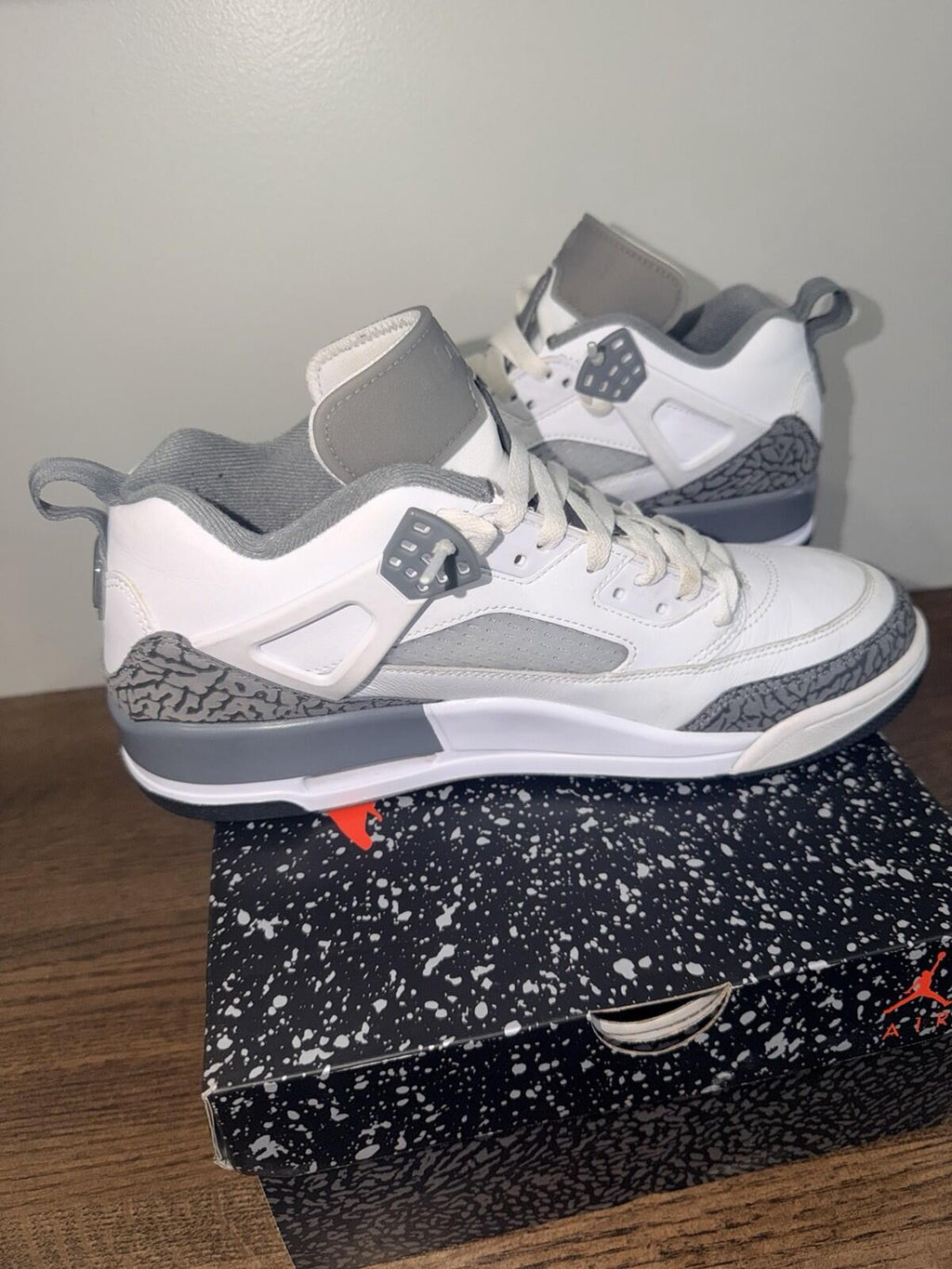 Nike Jordan Spizike Low White/Anthracite/Wolf Gray Size 10 Men's FQ1759-102