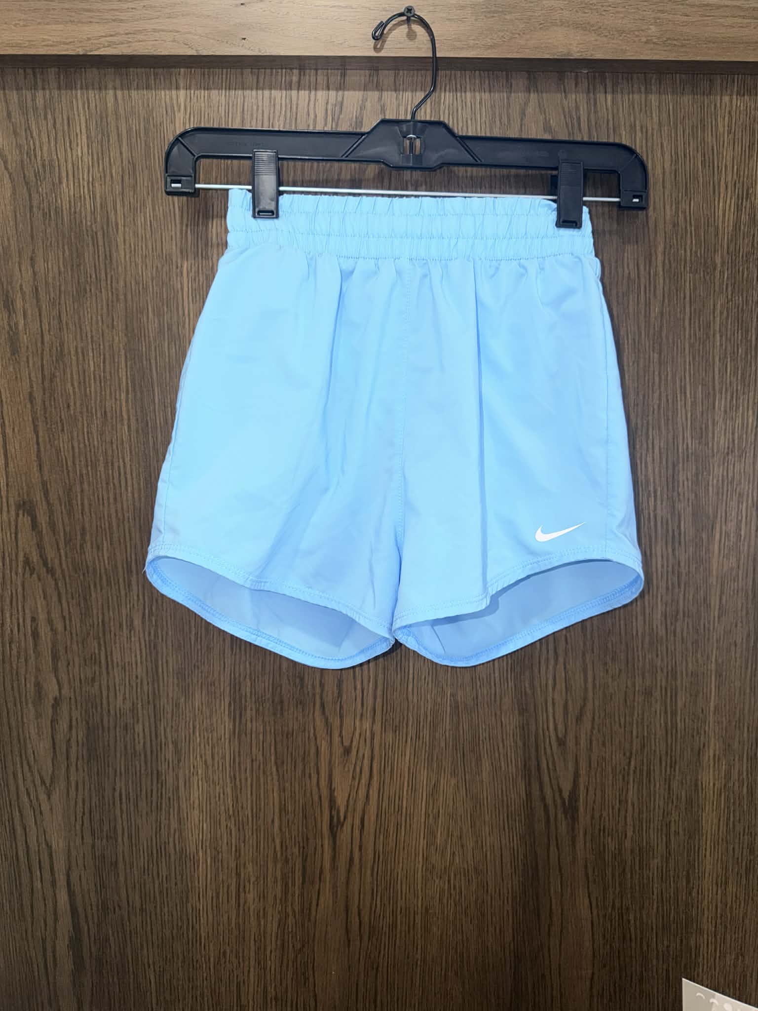 Girls Nike Shorts Lined Size YM Youth Medium 3" Volley  High Waist